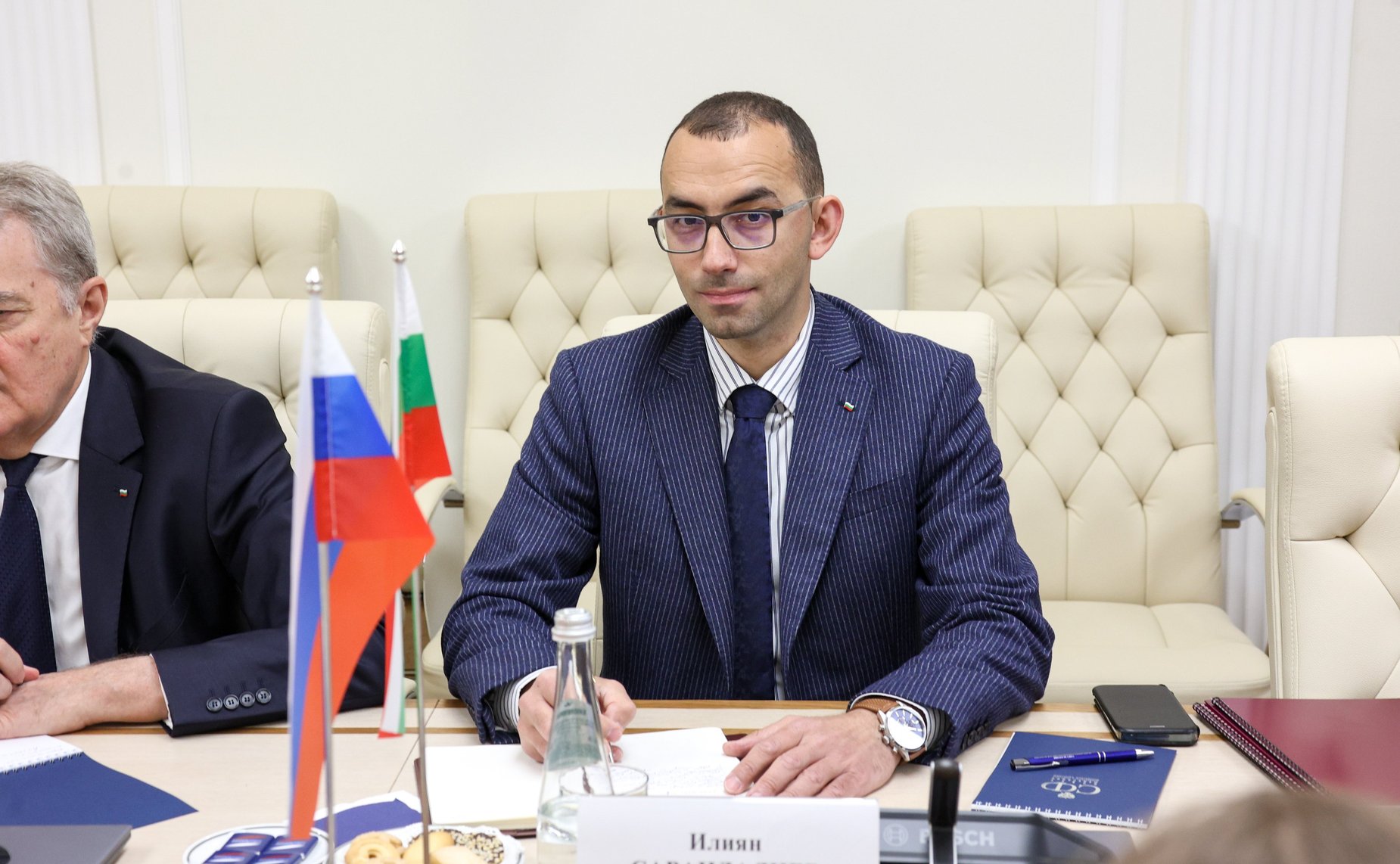 Василий Иконников провел встречу с болгарским политическим деятелем Руменом Петковым