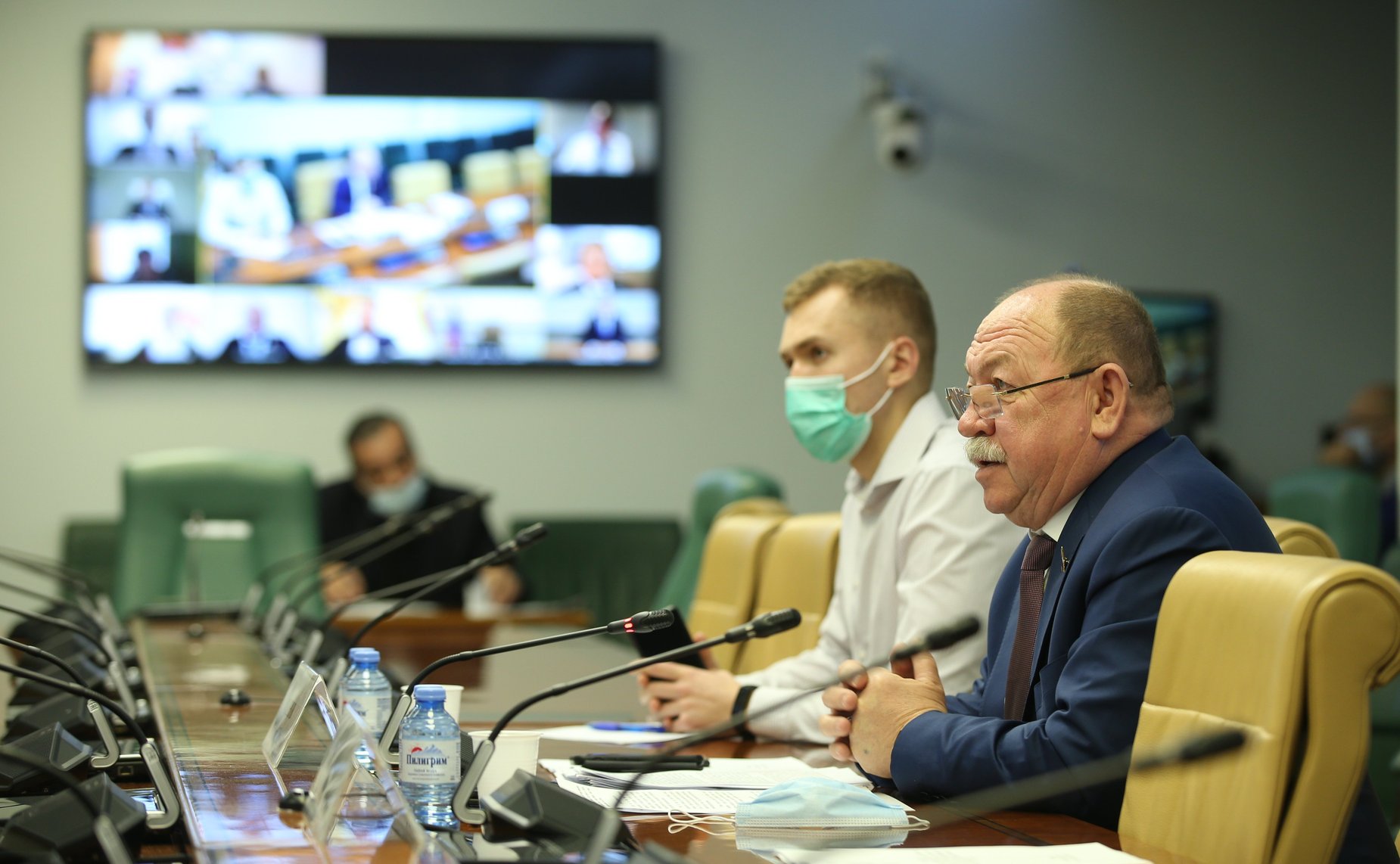 «Круглый стол» на тему «Об основных направлениях политики РФ в области климата и реализации Стратегии долгосрочного развития РФ с низким уровнем выбросов парниковых газов до 2050 года»