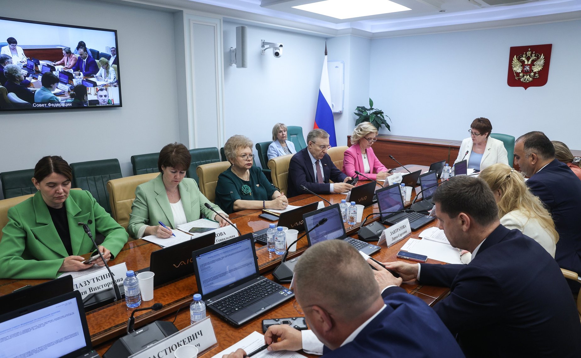 Заседание Комитета Совета Федерации по социальной политике
