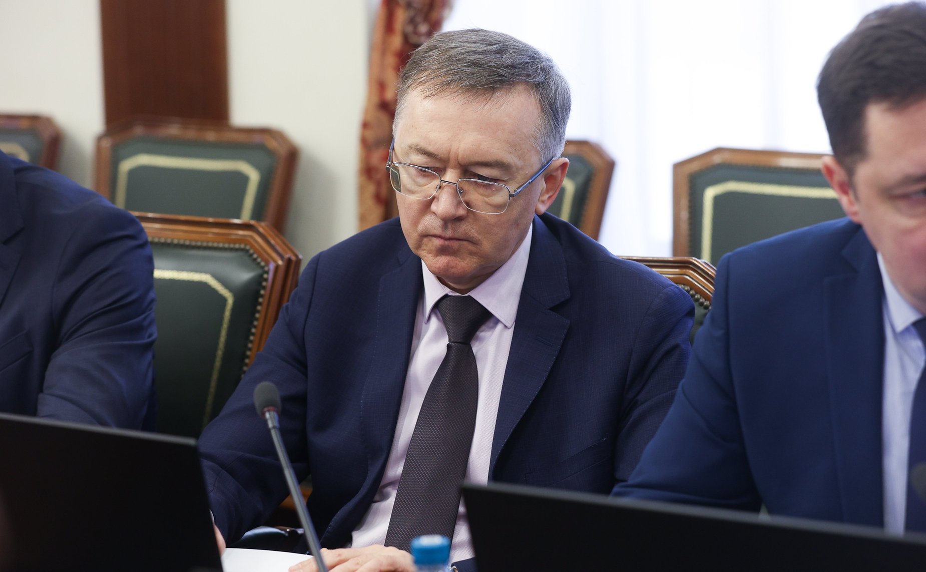 Встреча члена Комитета СФ по международным делам Алексея Кондратьева с сотрудниками Федеральной службы по финансовому мониторингу (Росфинмониторинг)