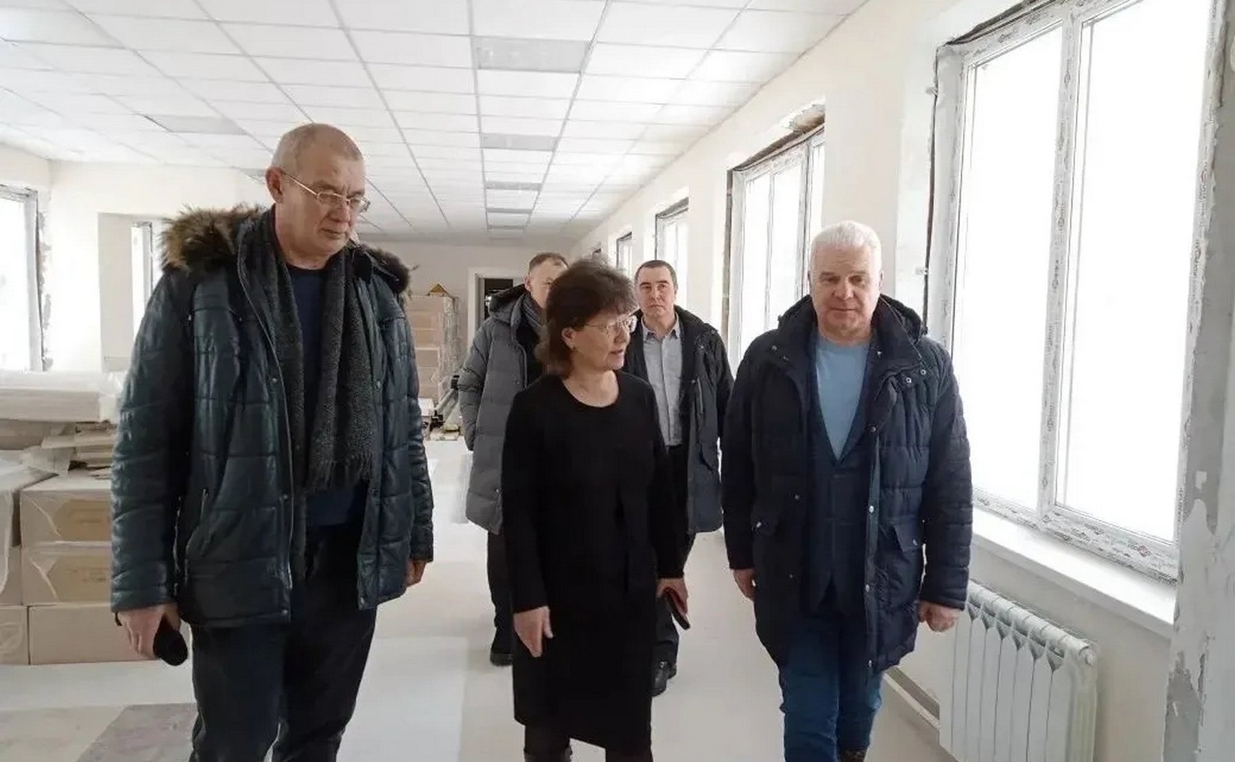 Сергей Мартынов проверил ход капремонта школы в селе Кукнур Республики Марий Эл