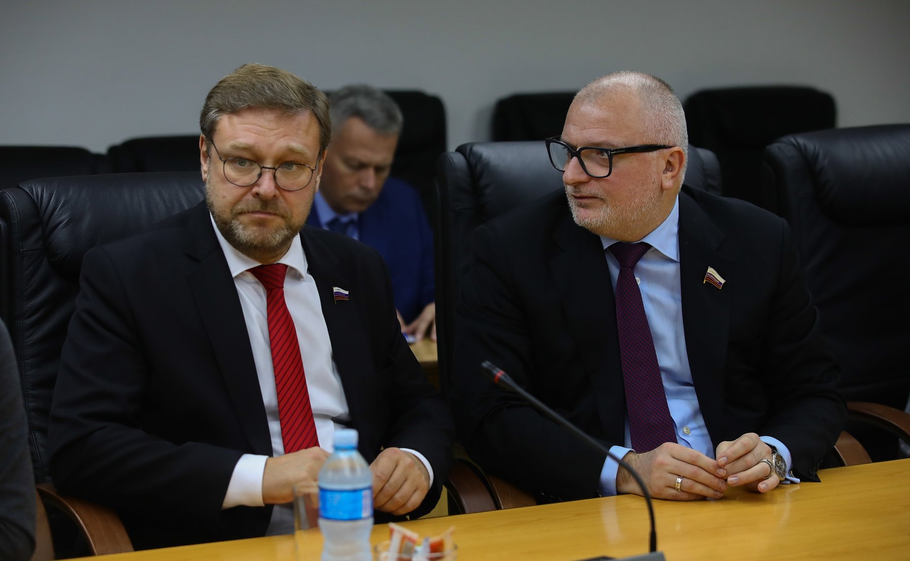 Константин Косачев и Андрей Клишас