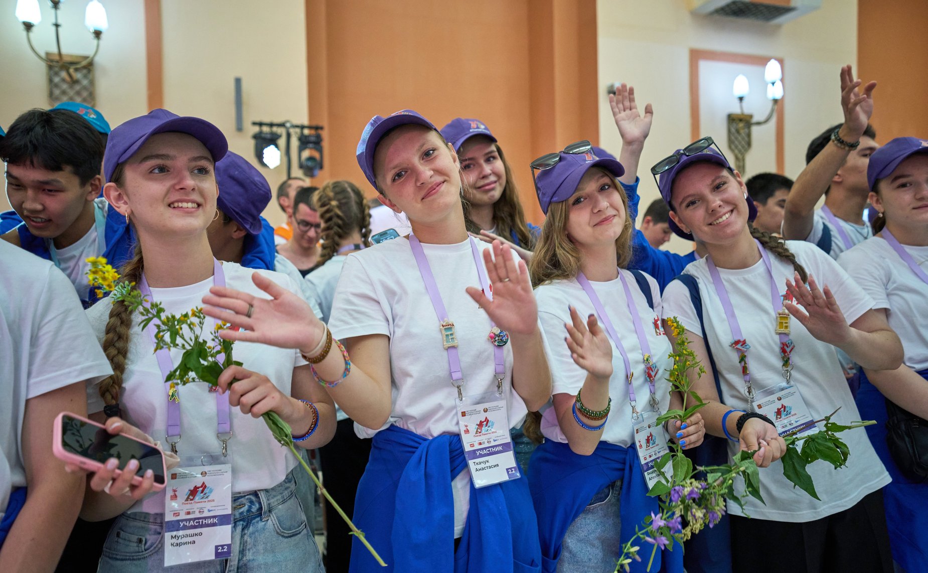 Участники «Поезда Памяти» прибыли в город-герой Москву (фото Фонд «Культурное пространство»)
