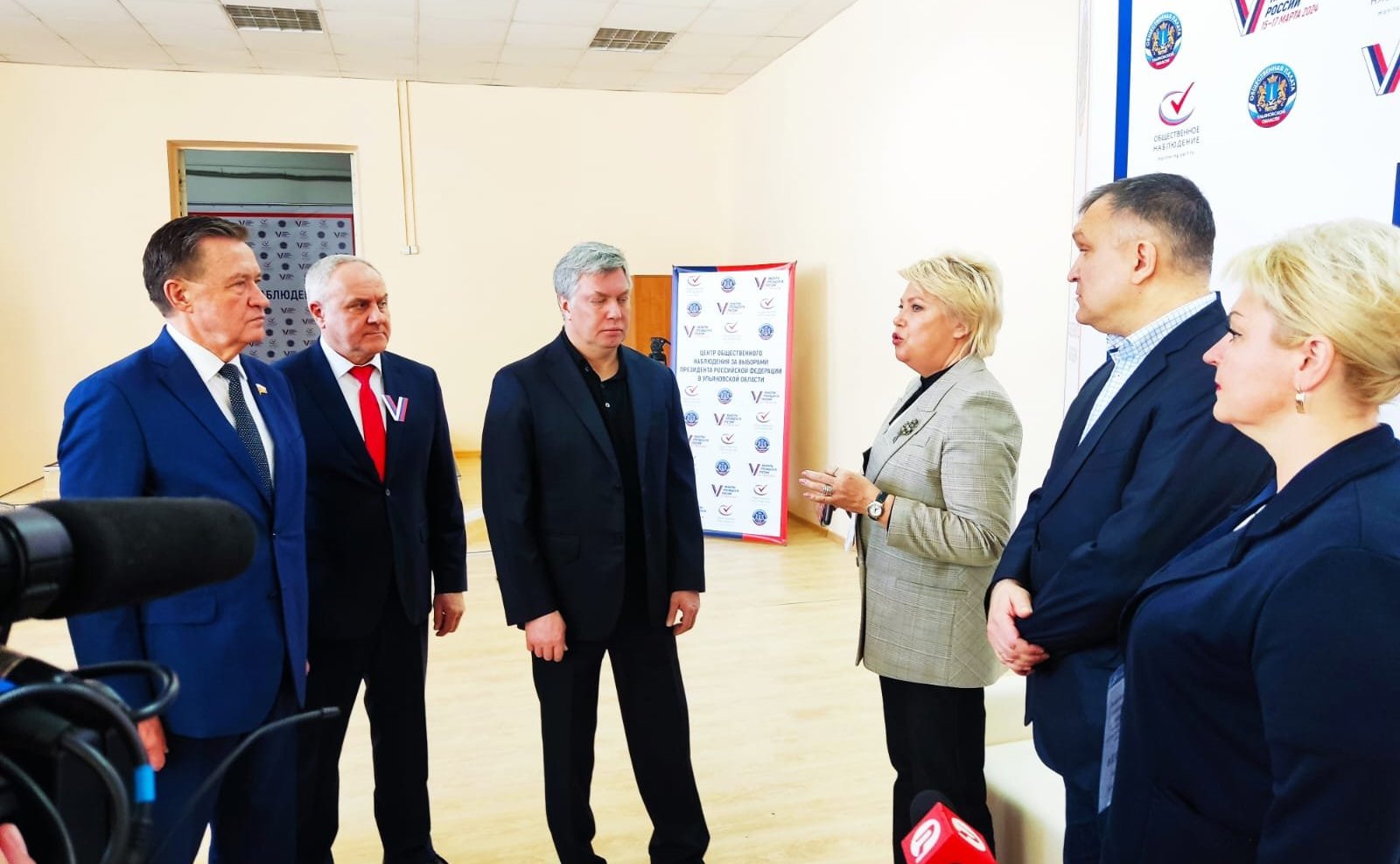 Сергей Рябухин принял участие в голосовании на выборах Президента Российской Федерации в регионе