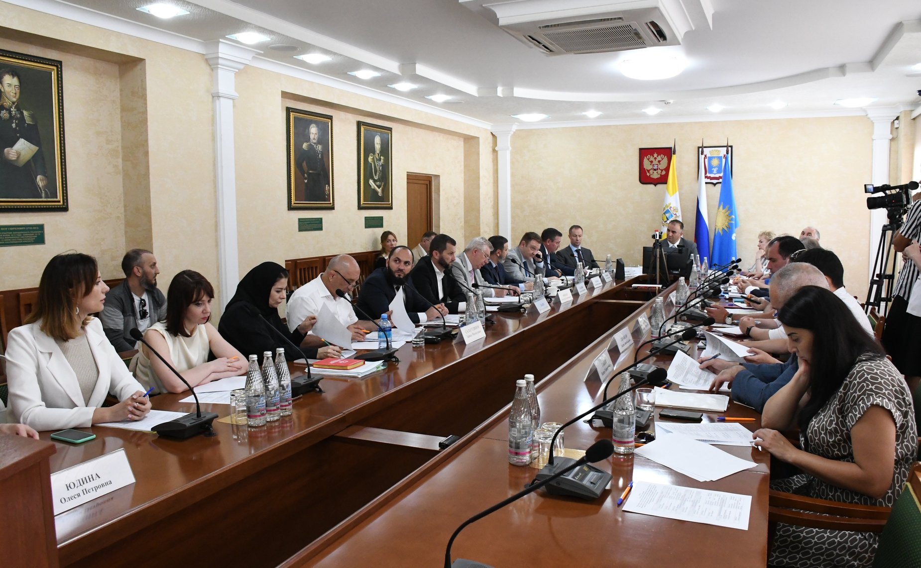 Заместитель председателя Комитета СФ по социальной политике Мохмад Ахмадов провел выездное совещание по вопросу мониторинга реализации положений Федерального закона, направленного на гармонизацию законодательства о спорте