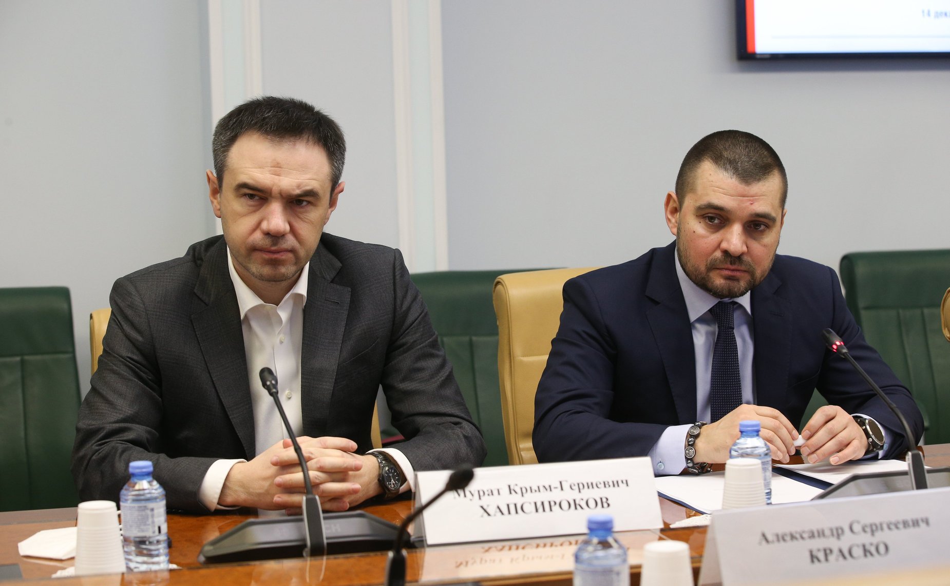 Мурат Хапсироков и Сергей Мамедов