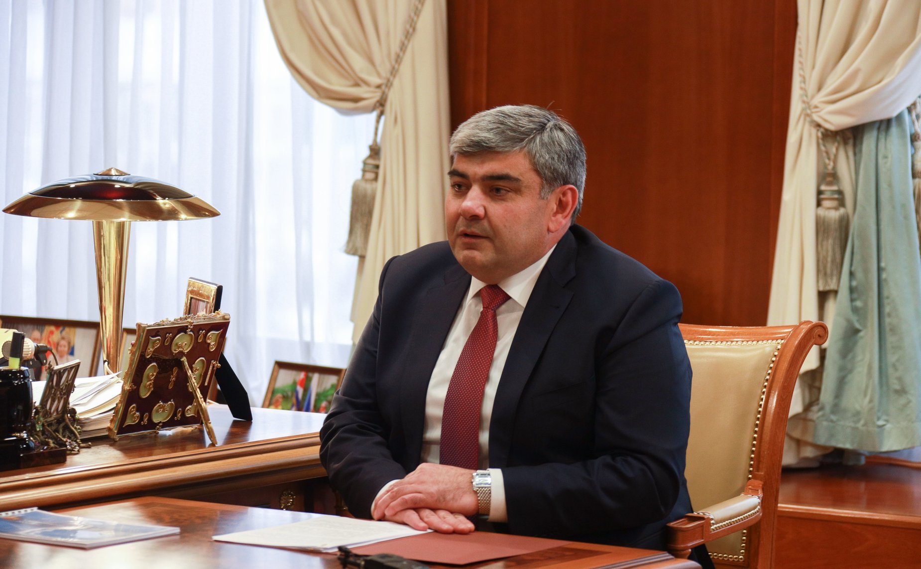 Встреча Валентины Матвиенко с Главой Кабардино-Балкарской Республики Казбеком Коковым