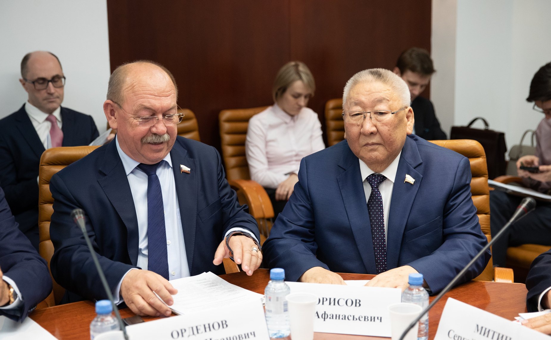 Геннадий Орденов и Егор Борисов