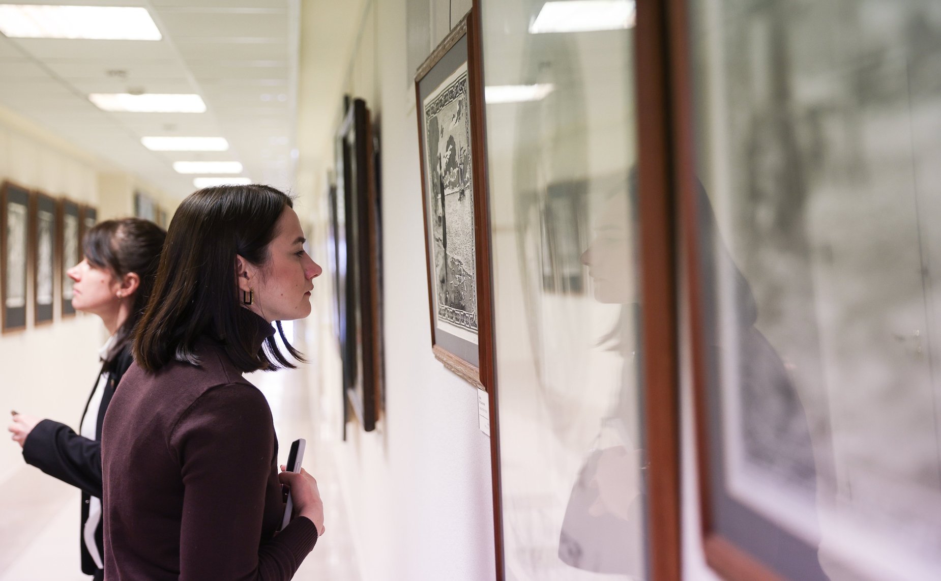 Церемония открытия выставки работ художников-членов Санкт-Петербургского союза художников и Петровской академии наук и искусств «Золотая моя Русь»