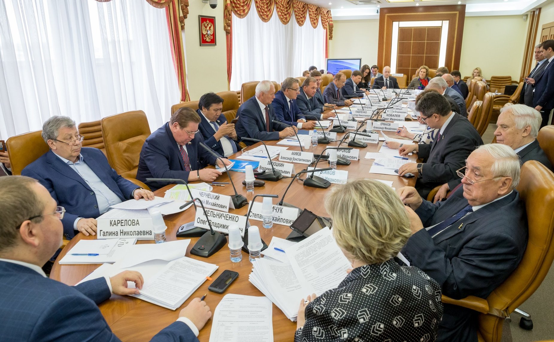 Заседание Комитета СФ по федеративному устройству, региональной политике, местному самоуправлению и делам Севера