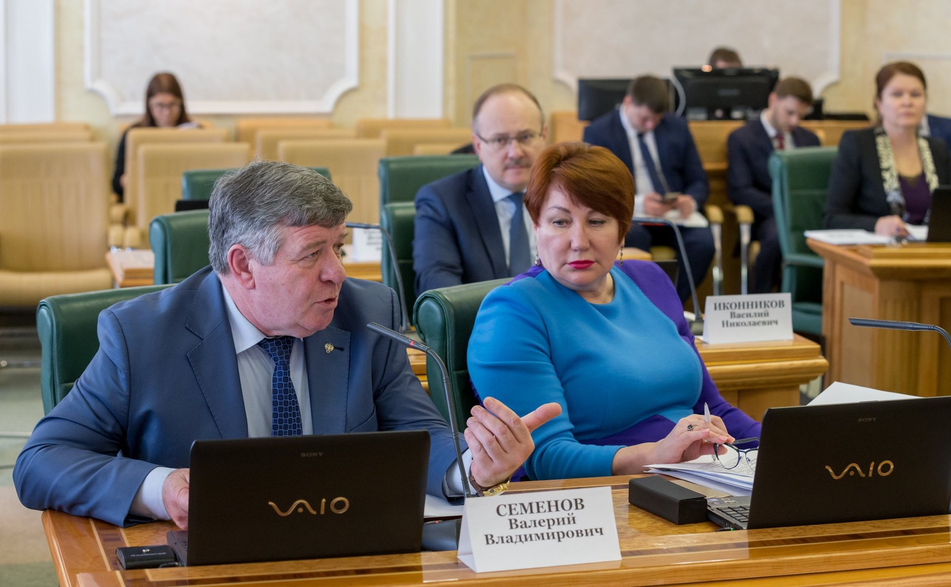 Валерий Семенов и Елена Перминова