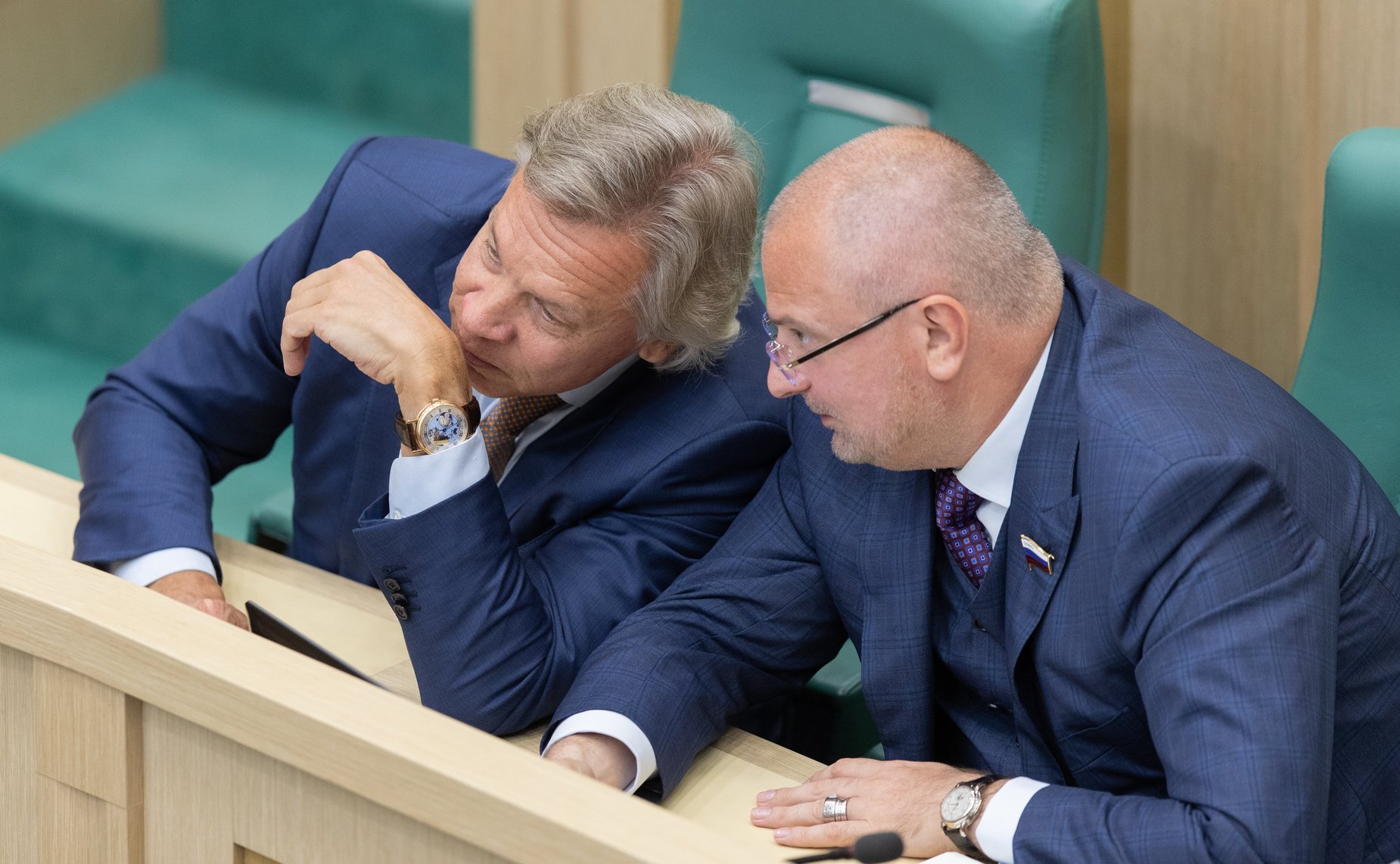 А. Пушков и А. Клишас