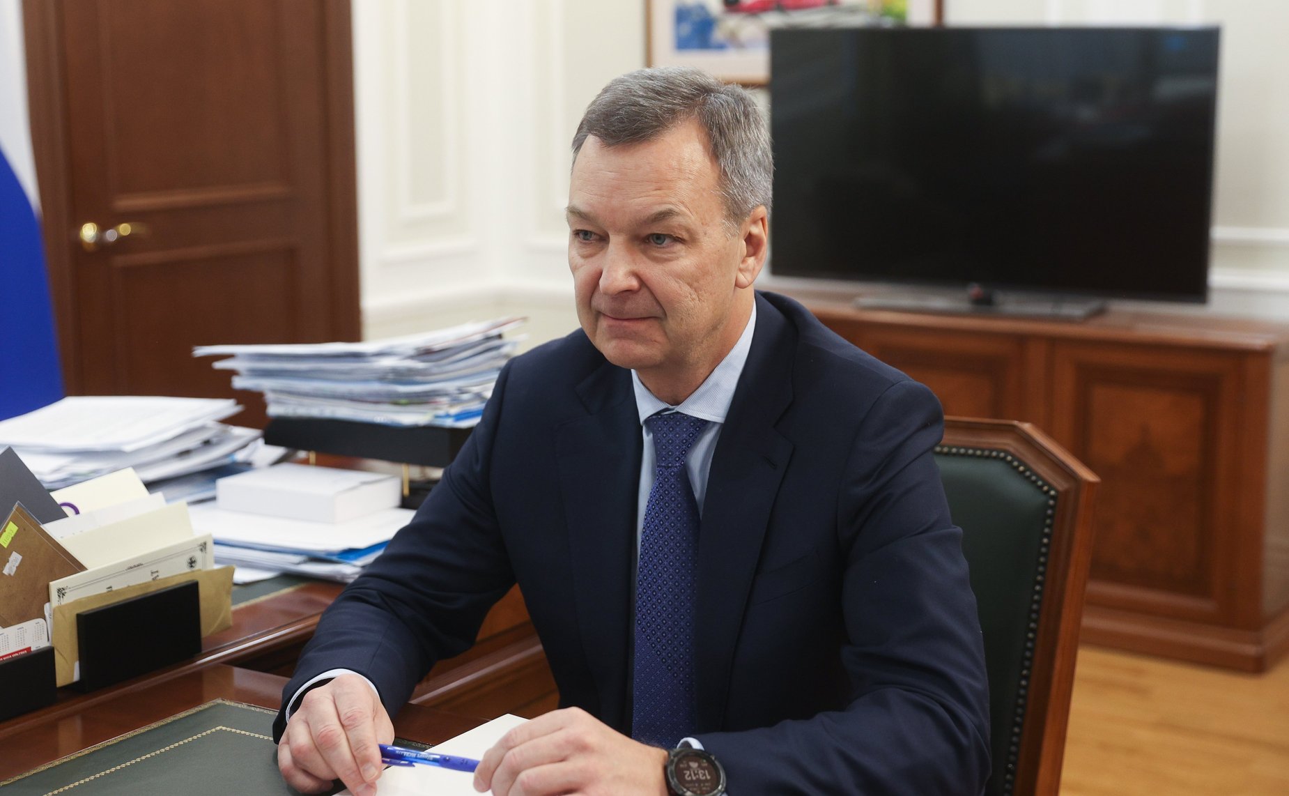 Первый заместитель Председателя Совета Федерации Андрей Яцкин