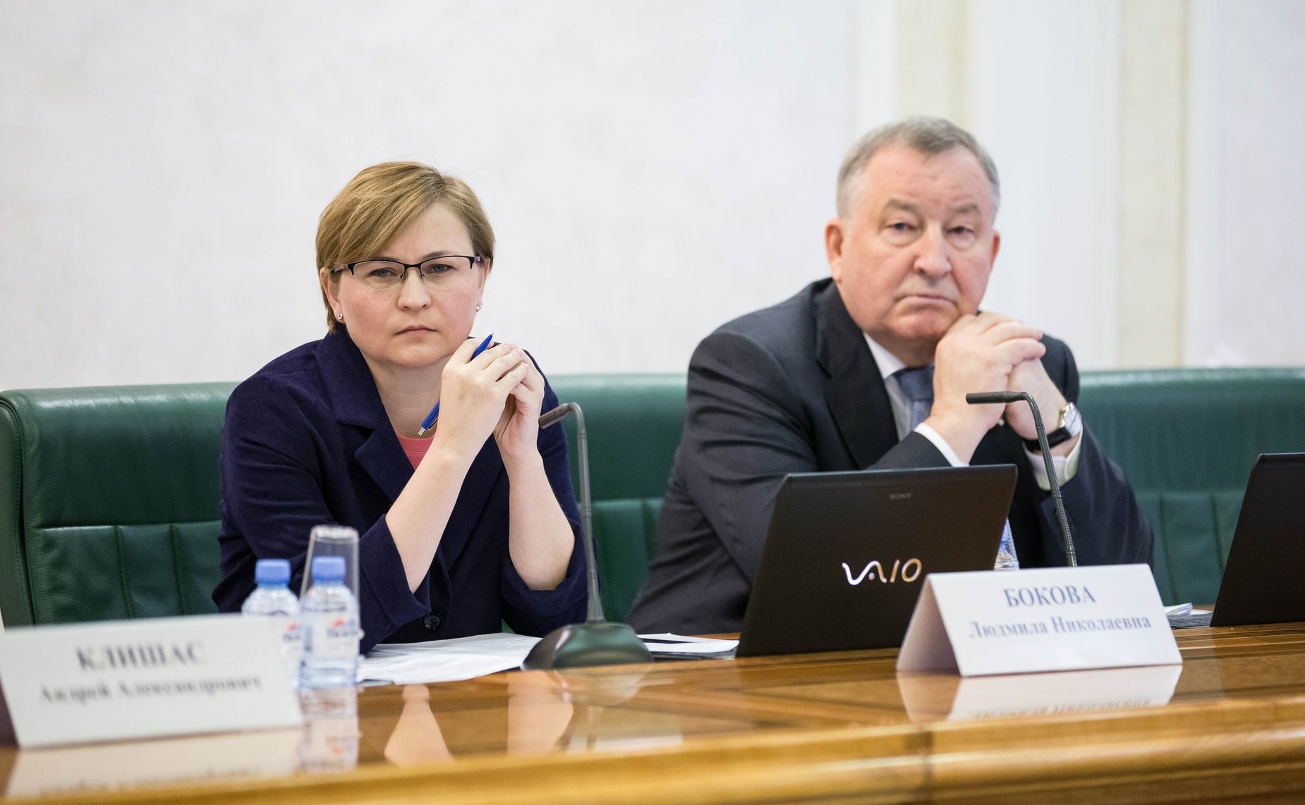 Людмила Бокова и Александр Карлин