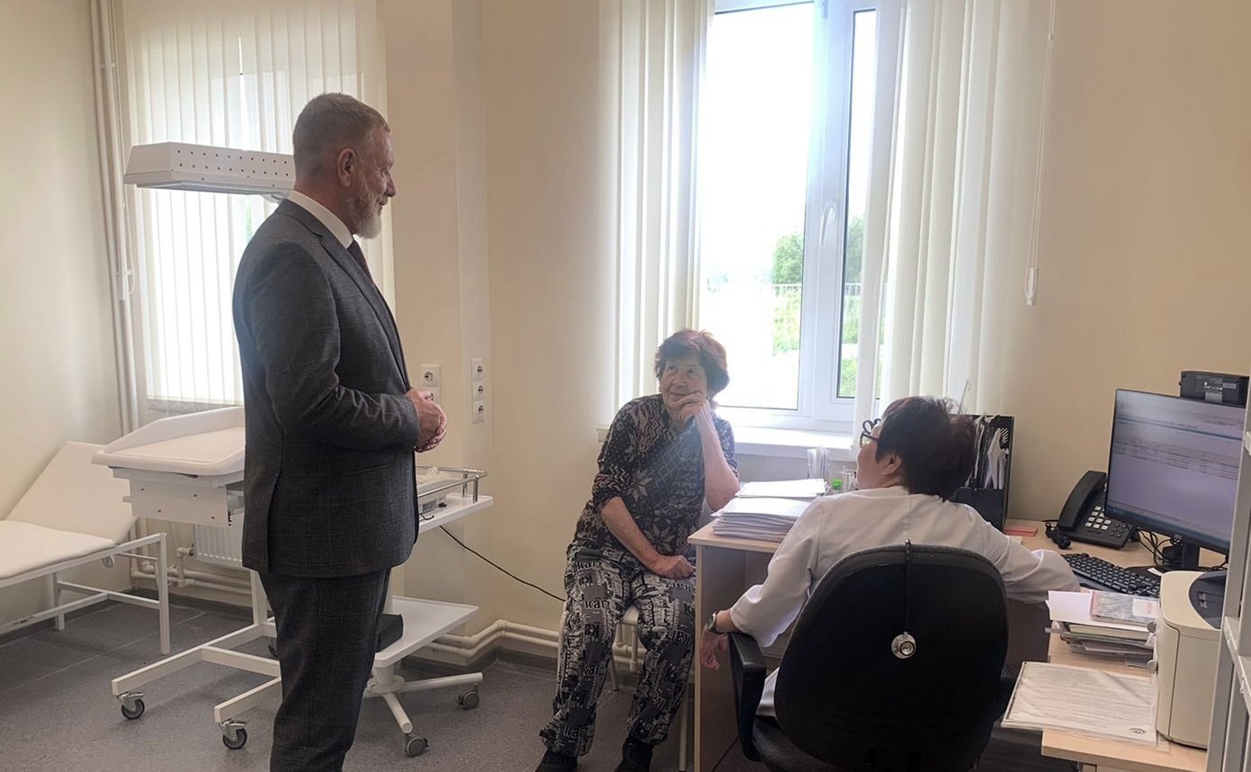 Сергей Горняков посетил «Хабаровский центр социальной реабилитации инвалидов» и фельдшерско-акушерский пункт в селе Константиновка Хабаровского района