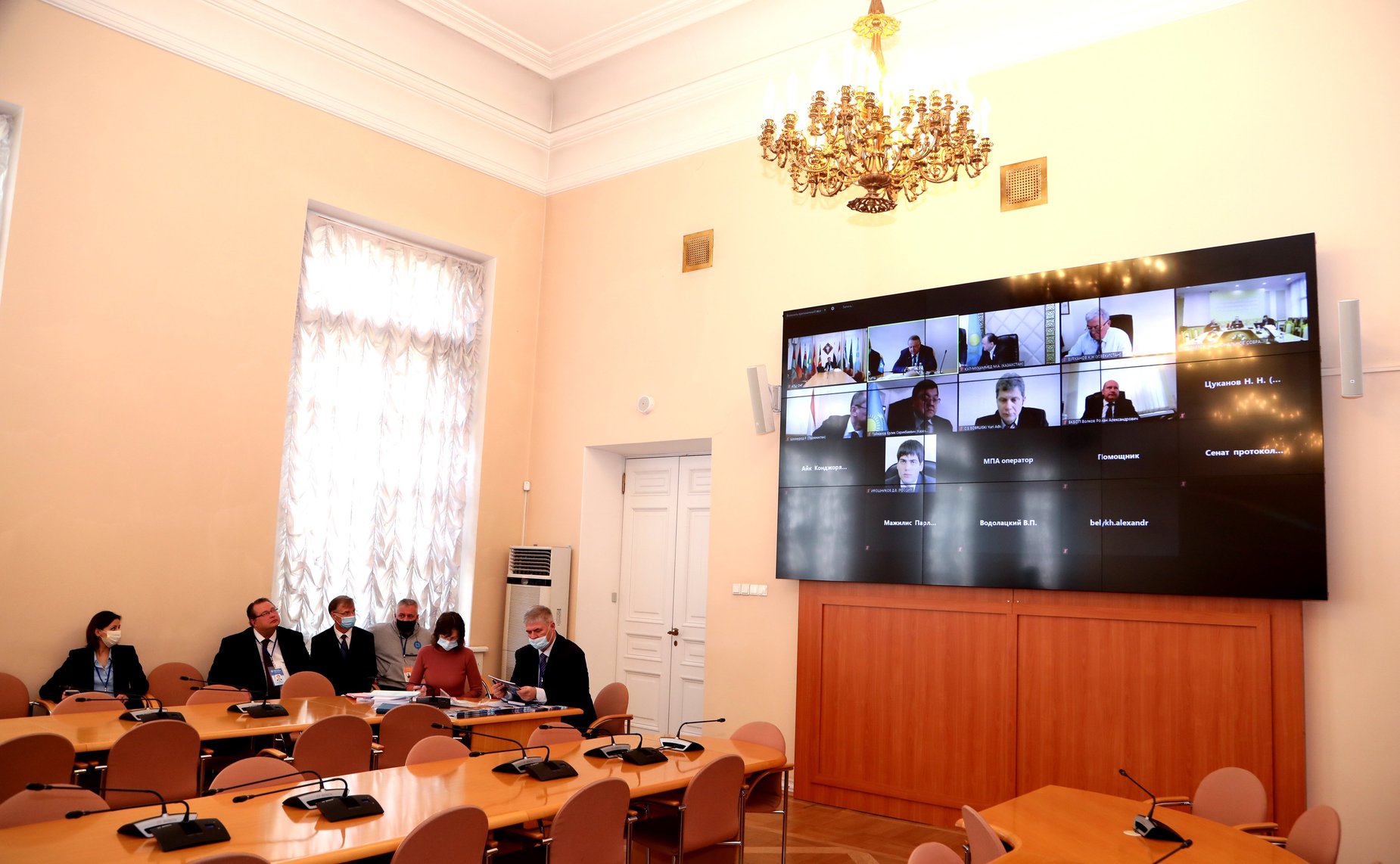 Заседание Объединенной комиссии при МПА СНГ по гармонизации законодательства в сфере безопасности и противодействия новым вызовам и угрозам