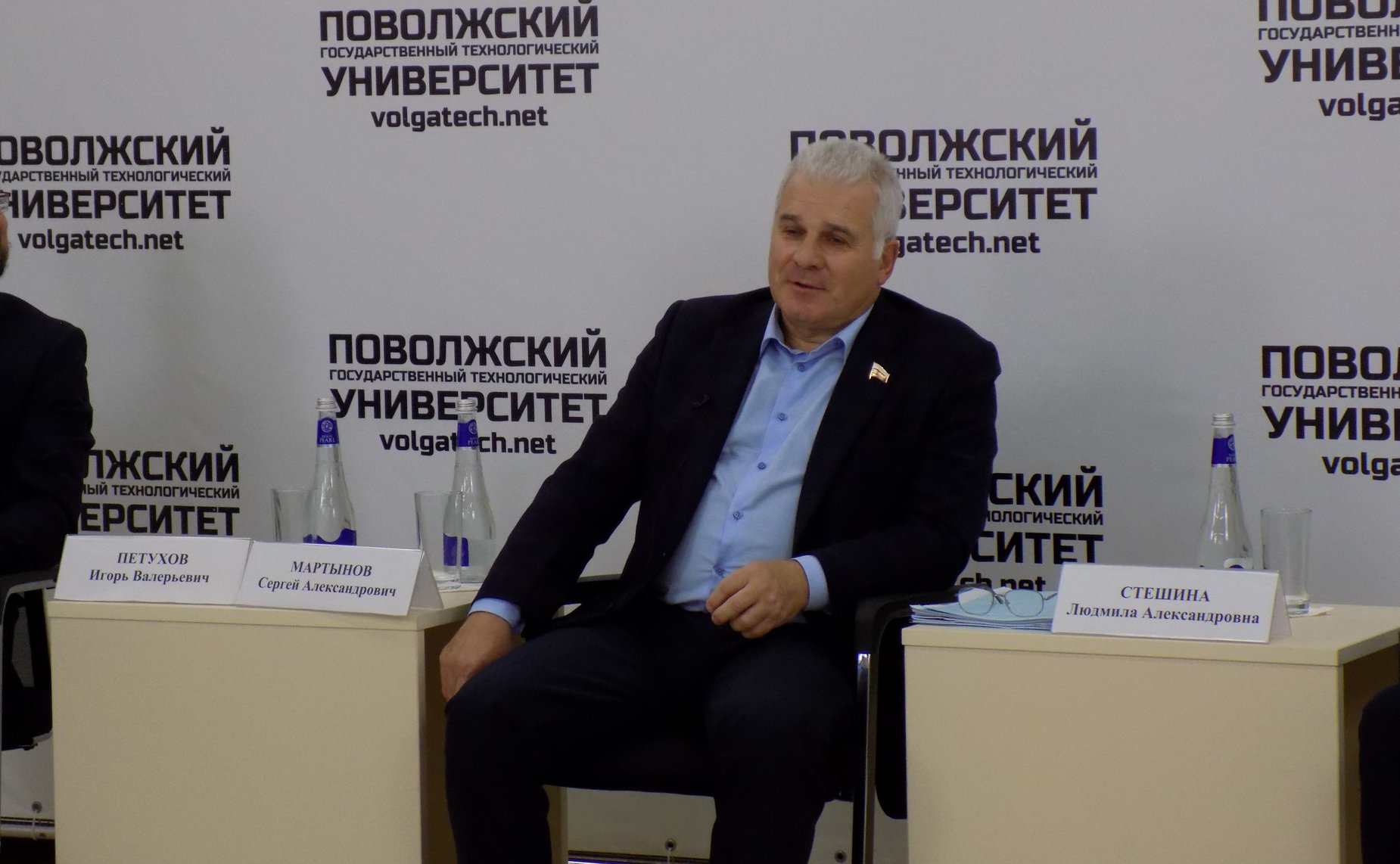 Сергей Мартынов провел встречу со студенческим активом Поволжского государственного технологического университета