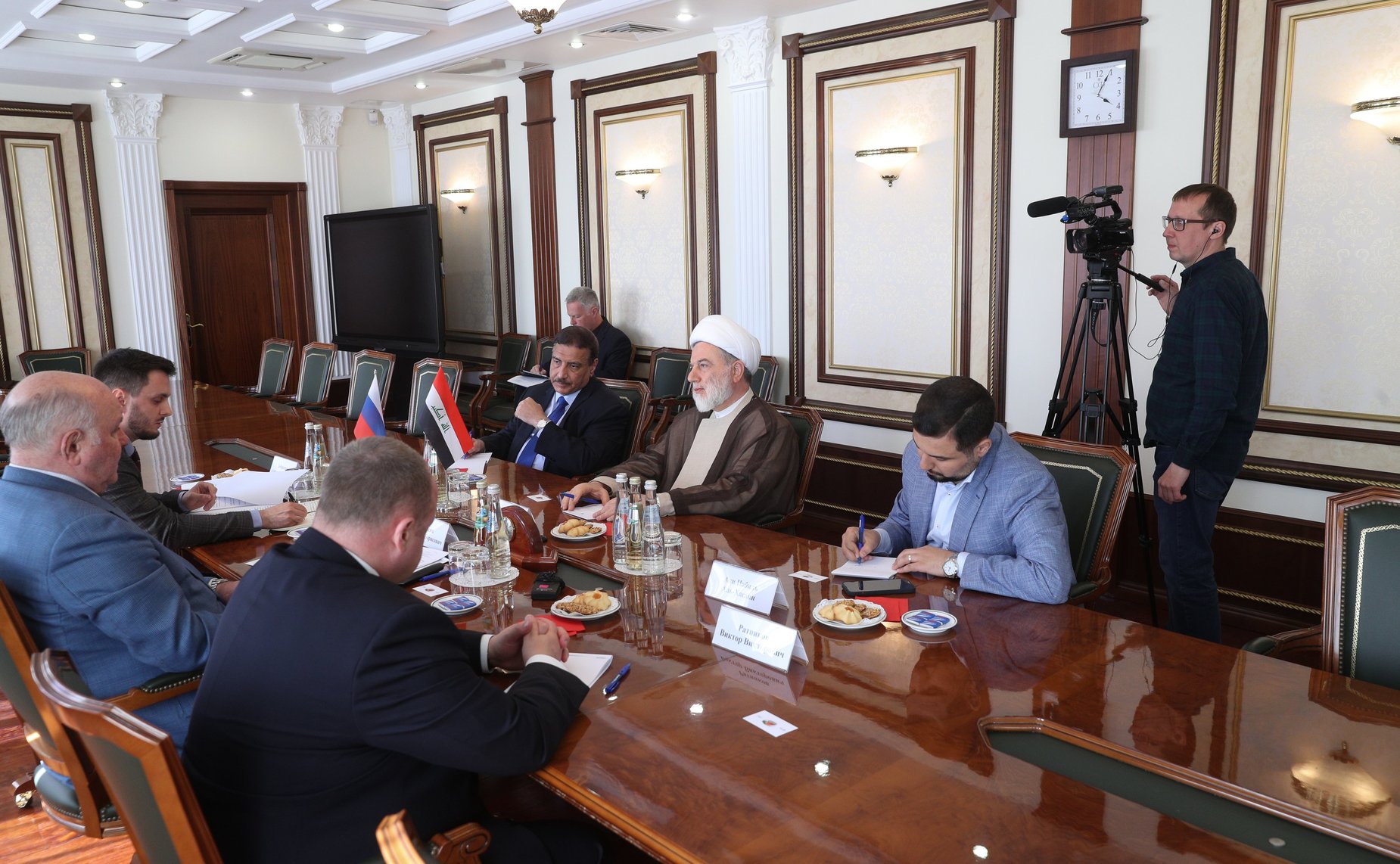 Григорий Карасин провел встречу с Председателем Высшего исламского совета Ирака Хумамом Хамуди