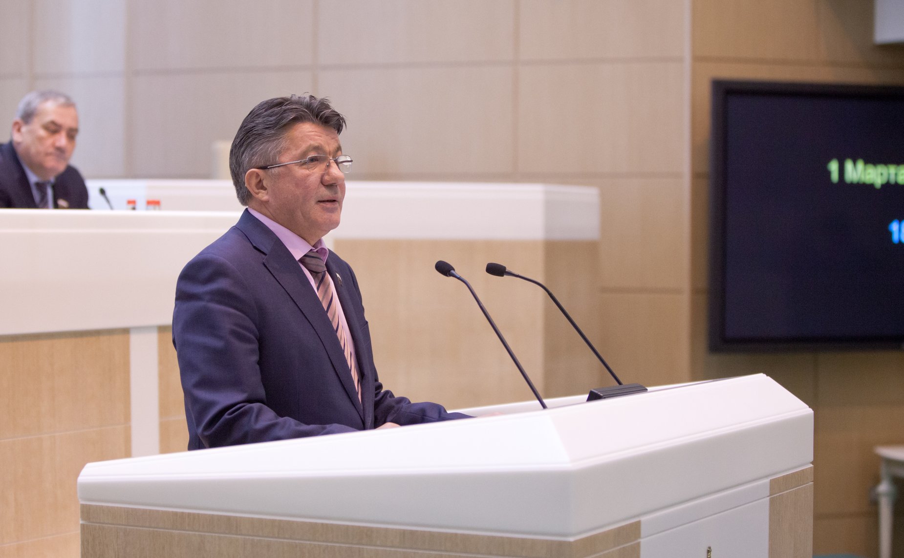 Внеочередное заседание СФ-18 Озеров