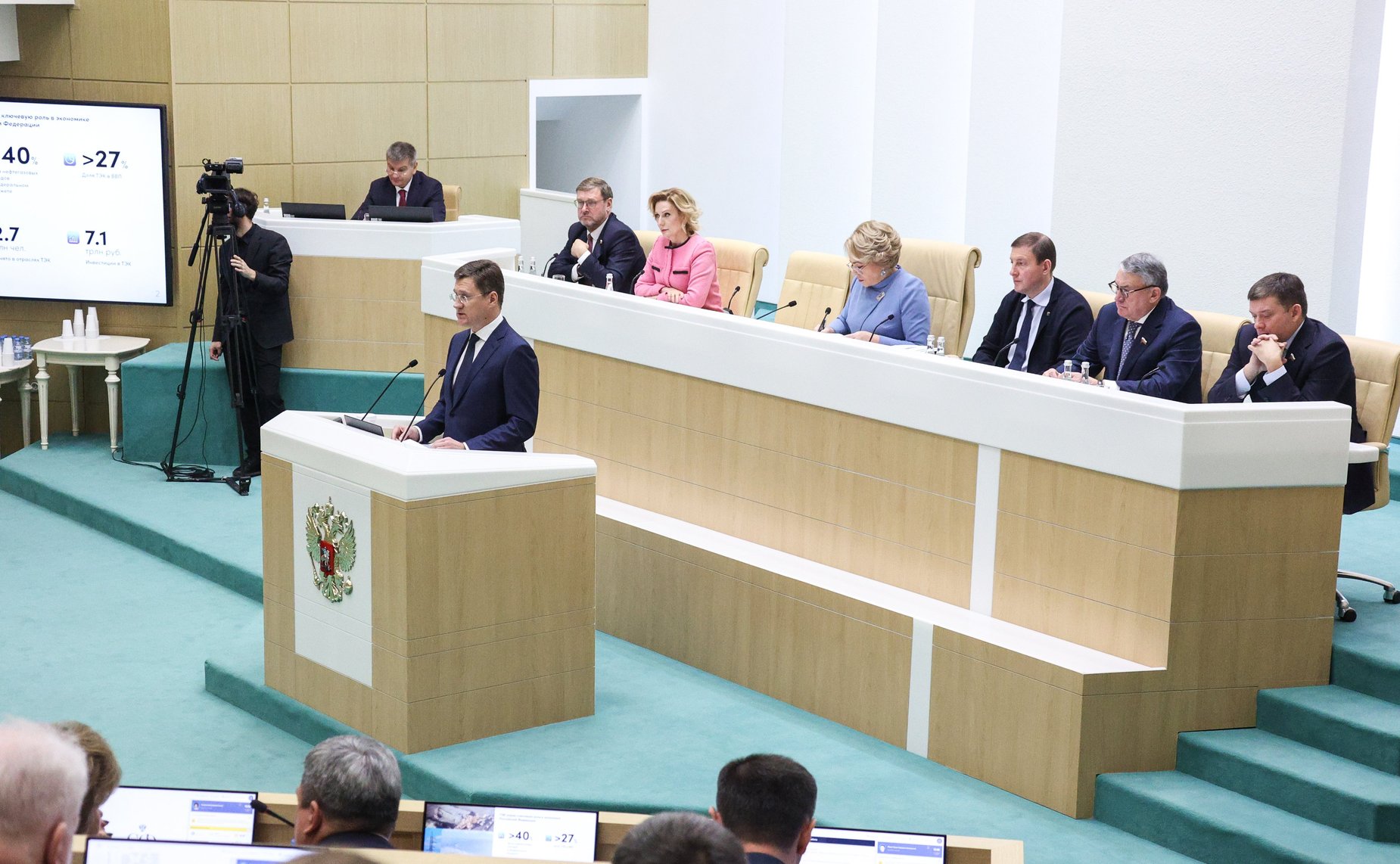 Заместитель Председателя Правительства Российской Федерации Александр Новак