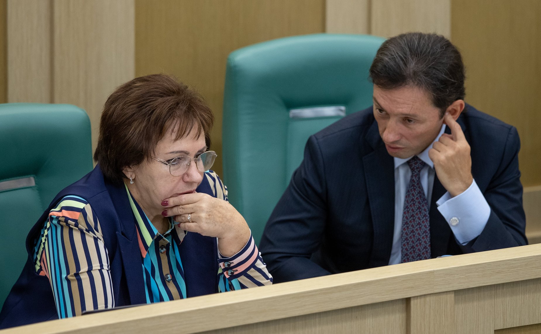 Елена Бибикова и Максим Кавджарадзе