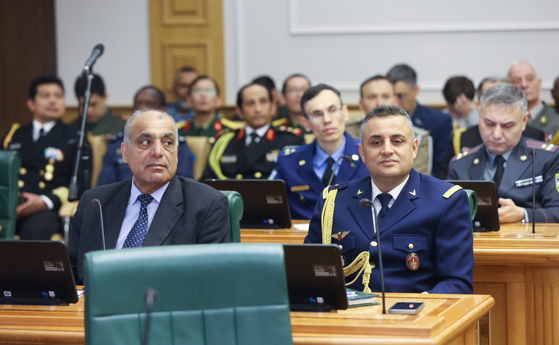 Брифинг для военных атташе иностранных государств, аккредитованных в Российской Федерации