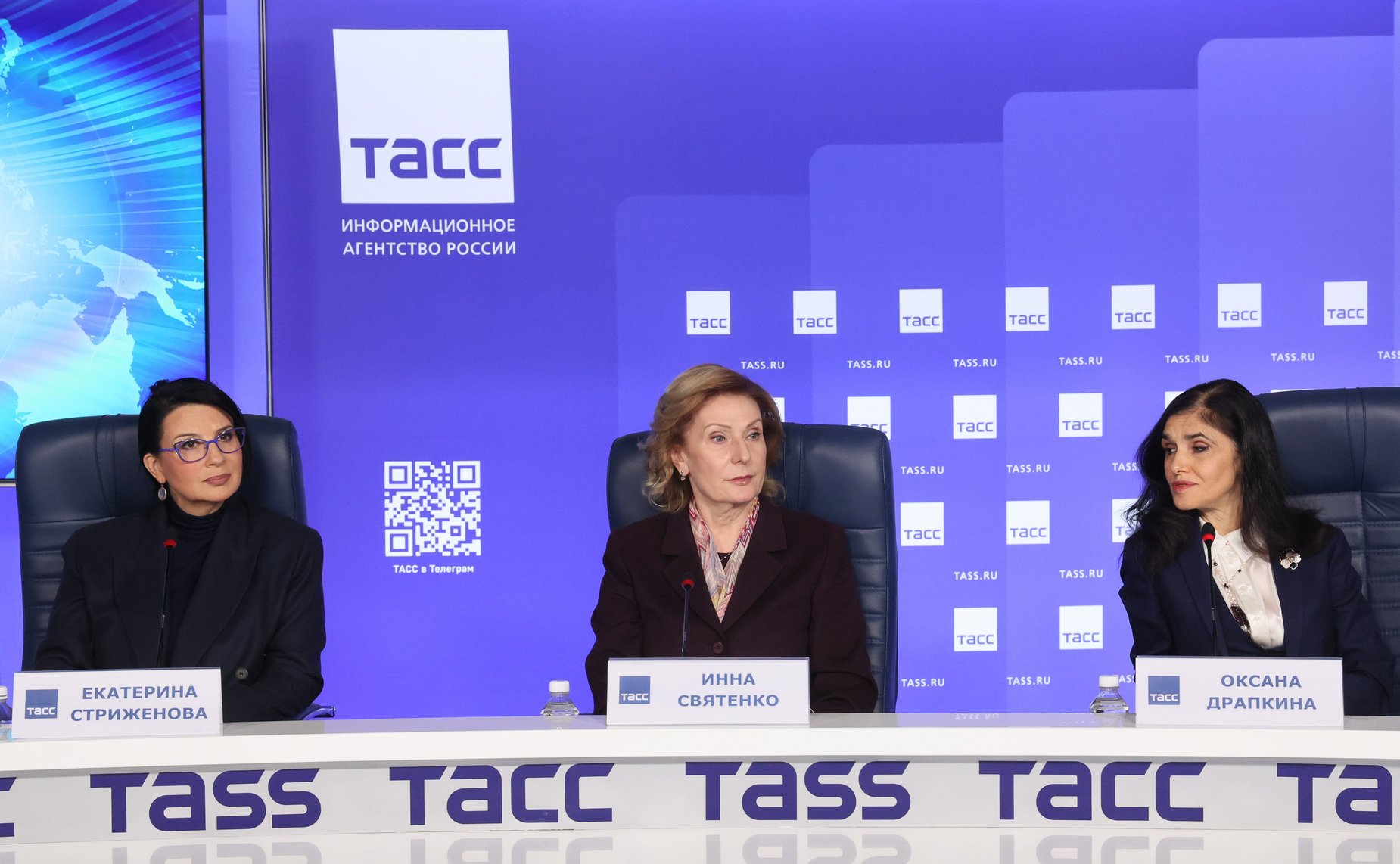 Заместитель председателя Совета Федерации Инна Святенко приняла участие в пресс-конференции, посвященной проведению конгресса «СМАРТздрав»