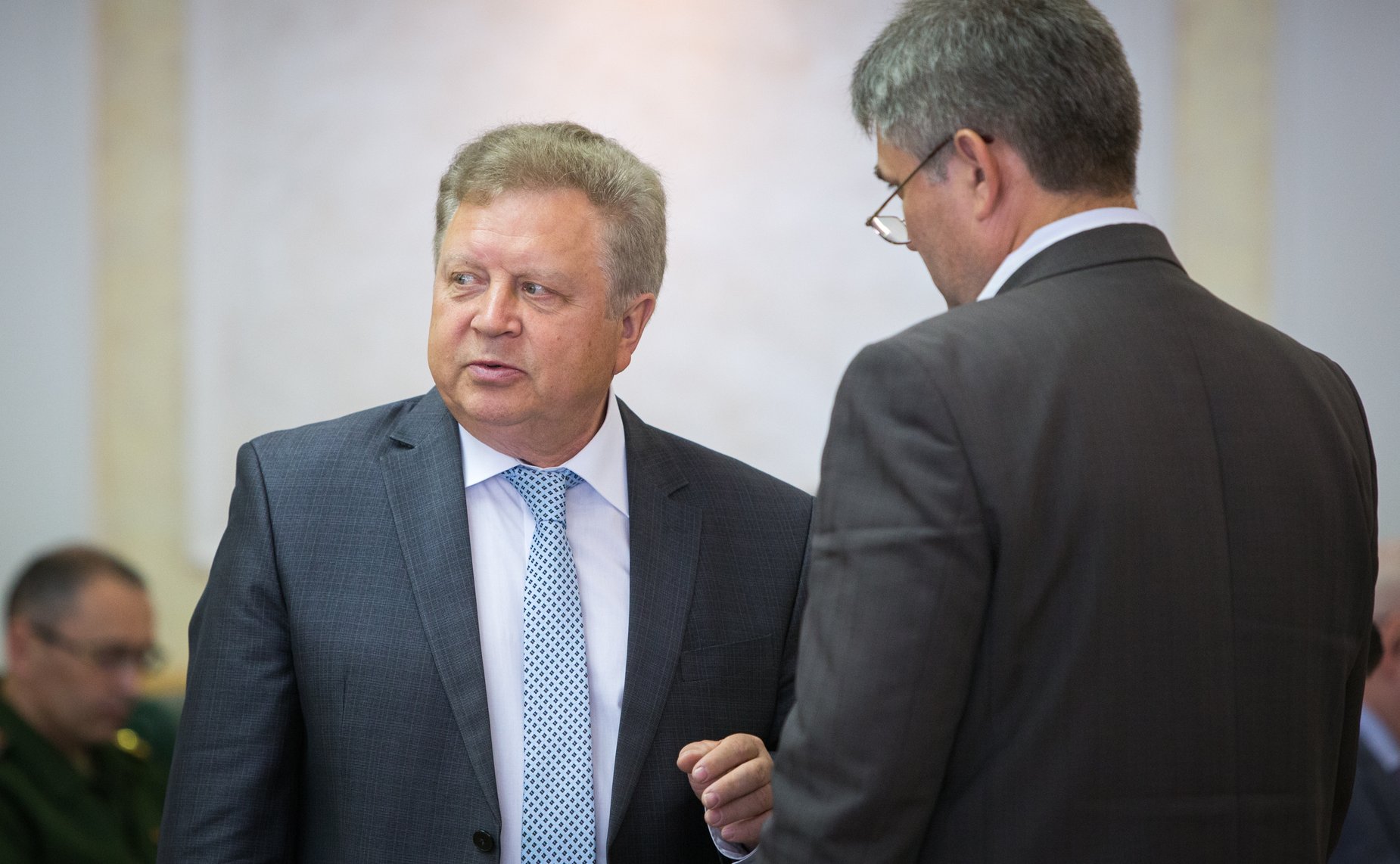 Заседание Координационного Совета при Совете Федерации по социальной защите военнослужащих, сотрудников правоохранительных органов и членов их семей. Серебренников