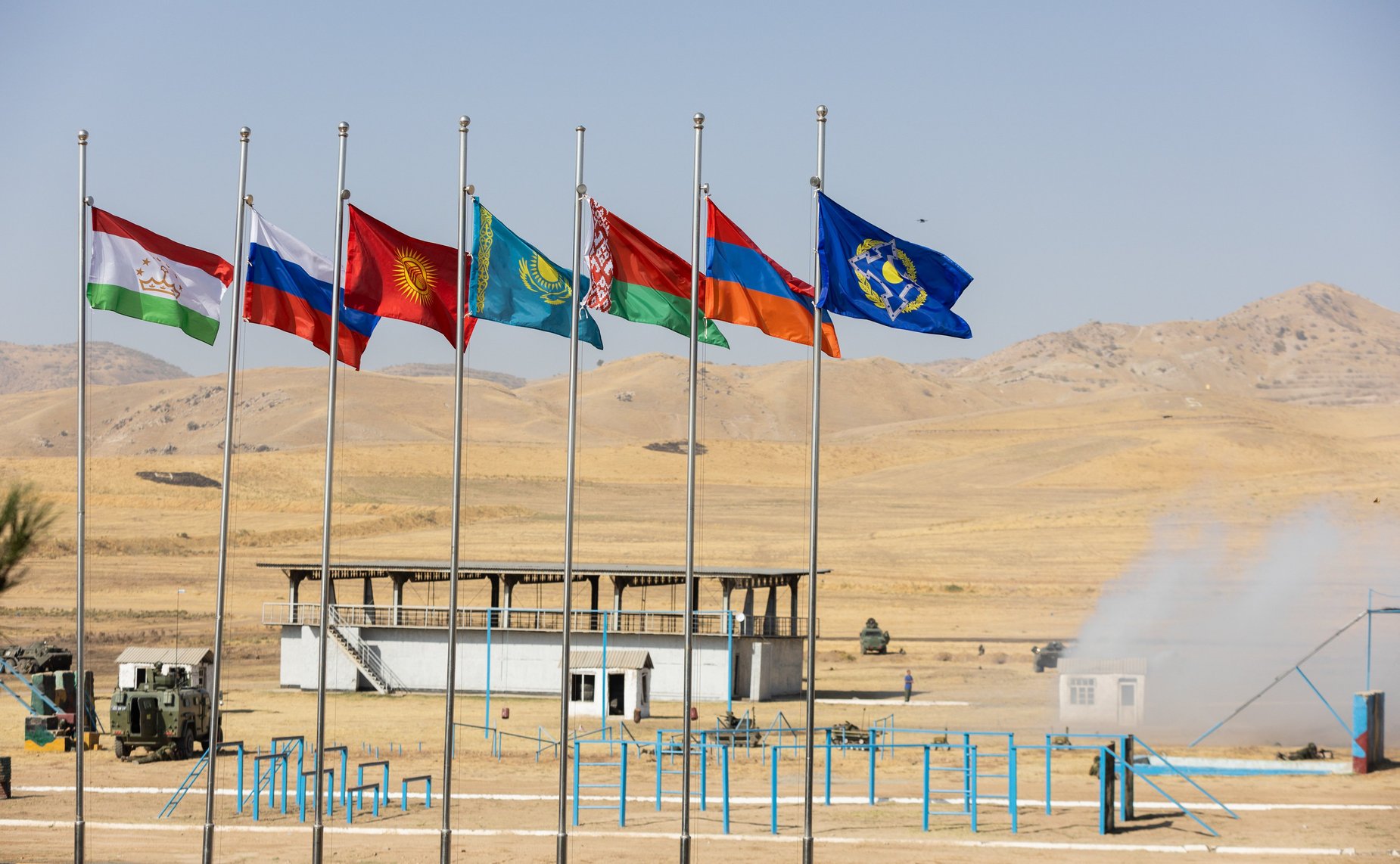 Владимир Булавин принял участие в качестве наблюдателей на совместных (специальных) учениях с Войсками (Коллективными силами) ОДКБ