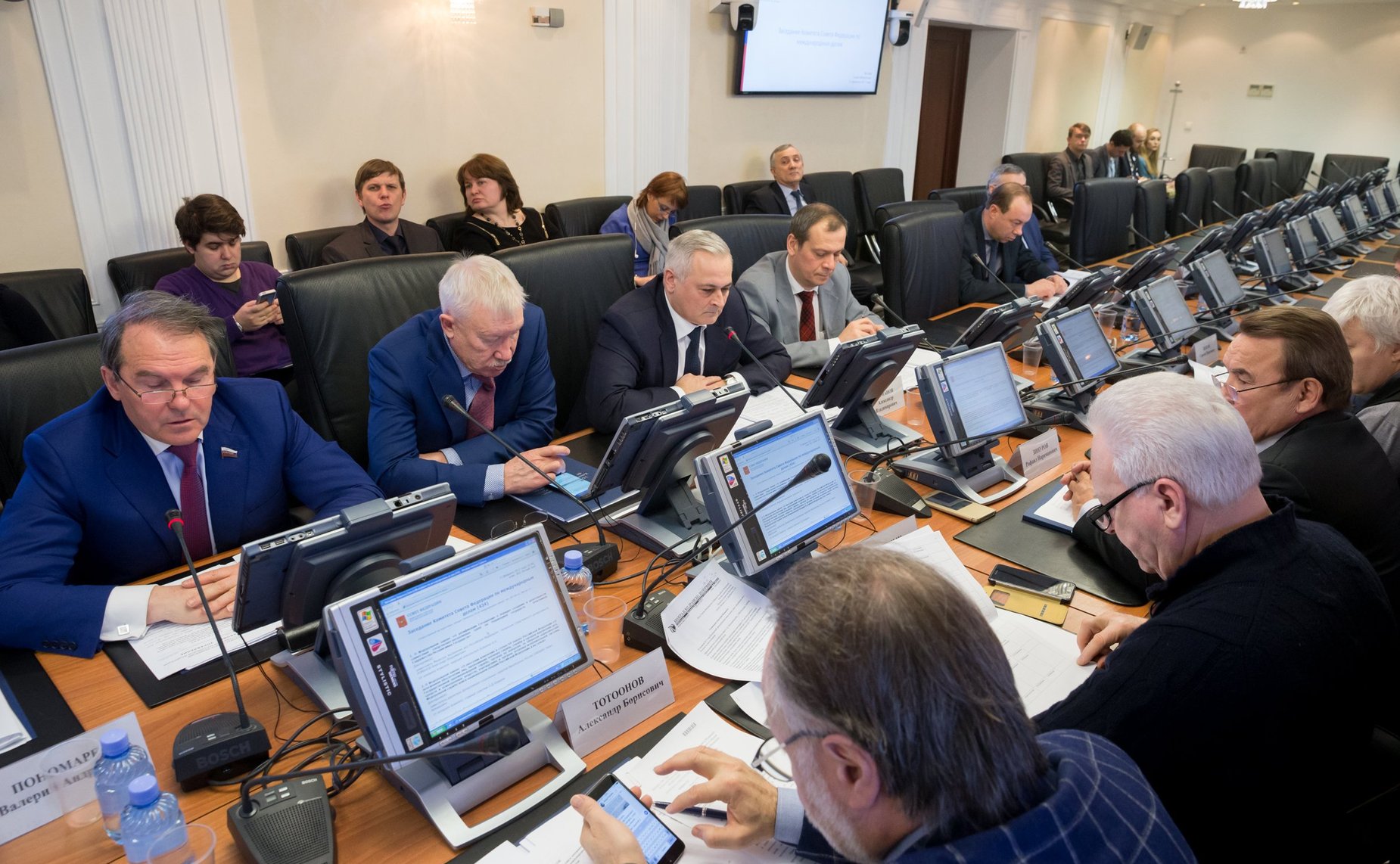 Заседание Комитета СФ по международным делам