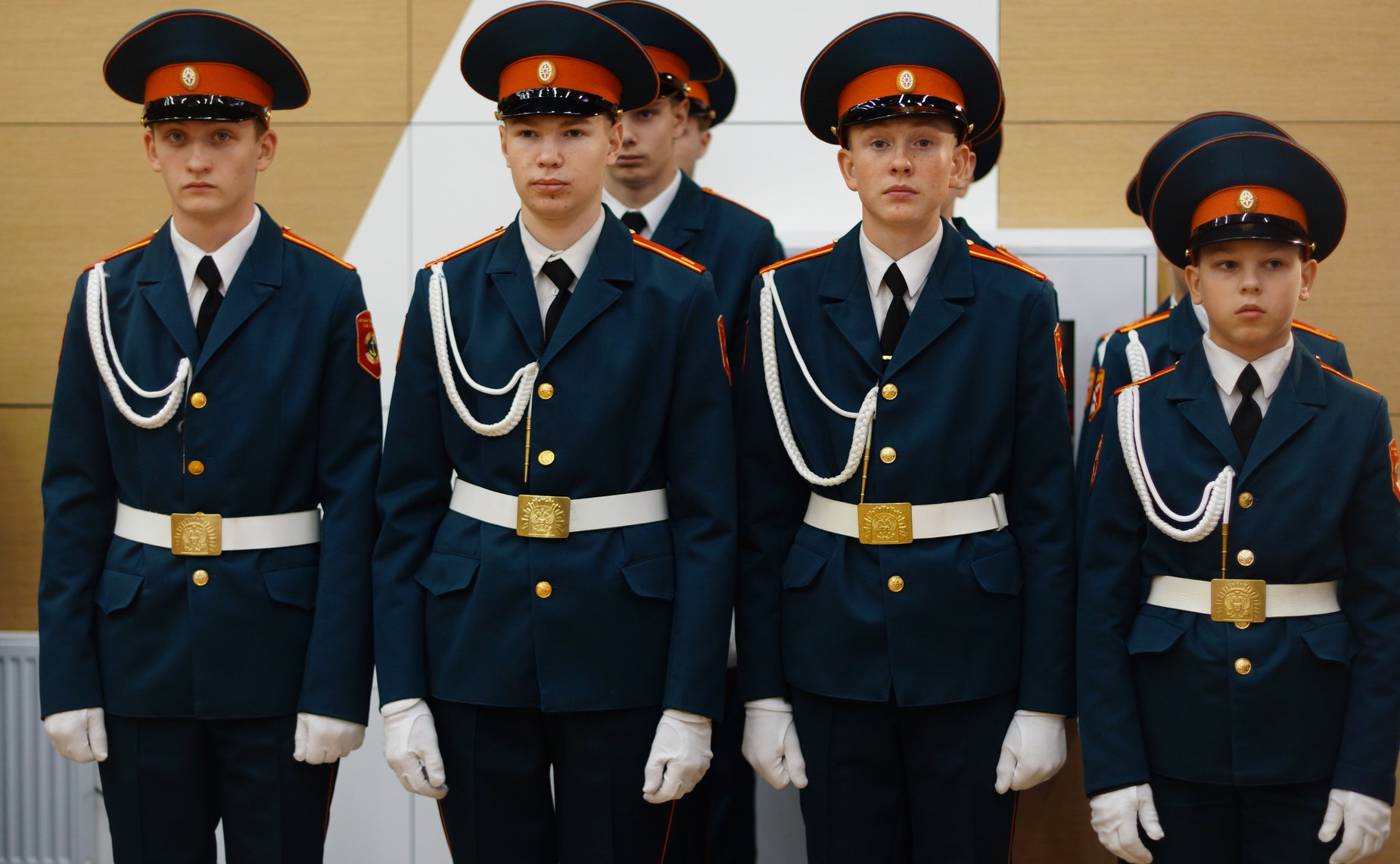 Церемония посвящения в кадеты прошла в образовательном центре — кадетской школе «Корабелы Прионежья»