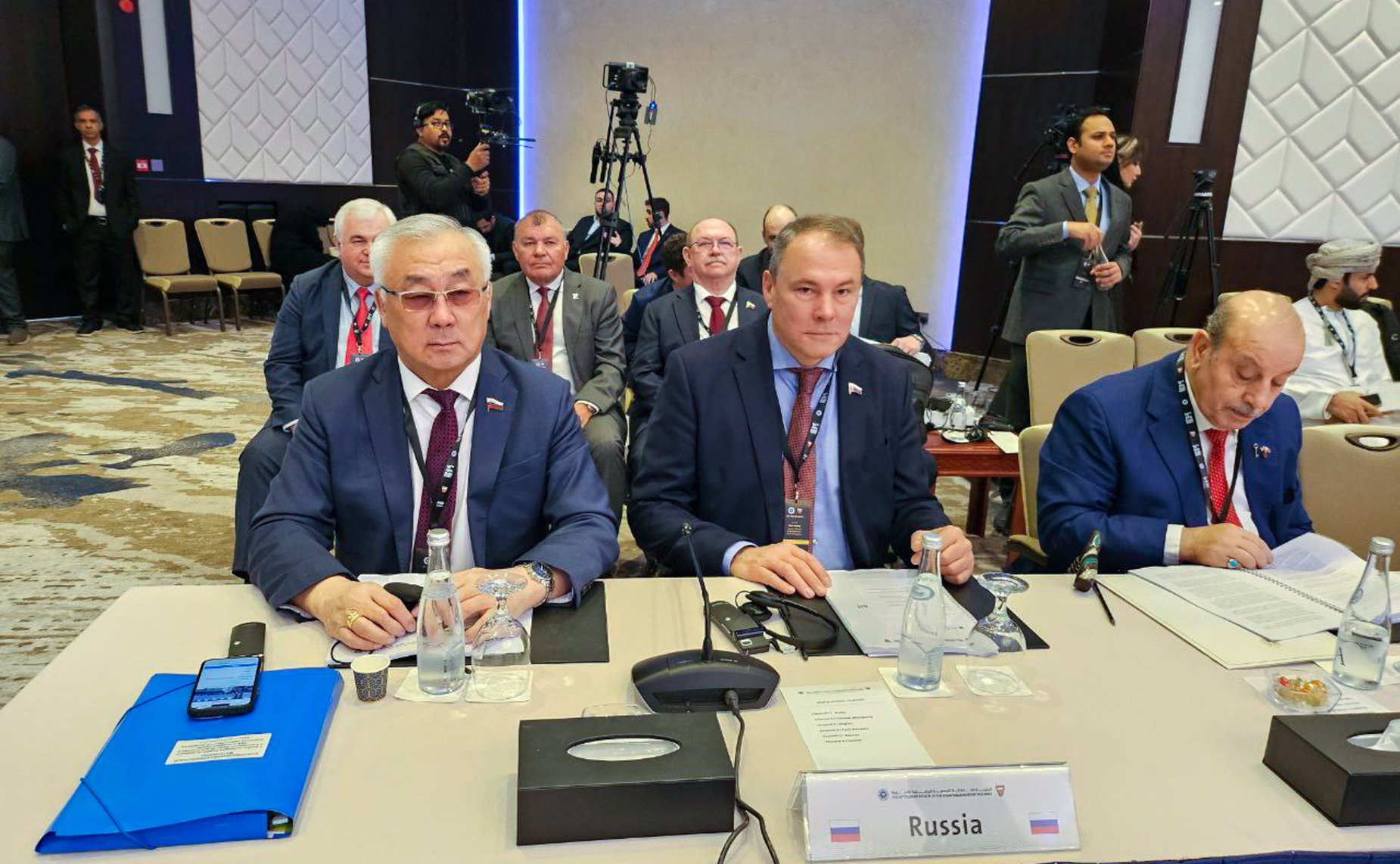 Участие сенаторов Российской Федерации в 16-й пленарной сессии Азиатской парламентской ассамблеи