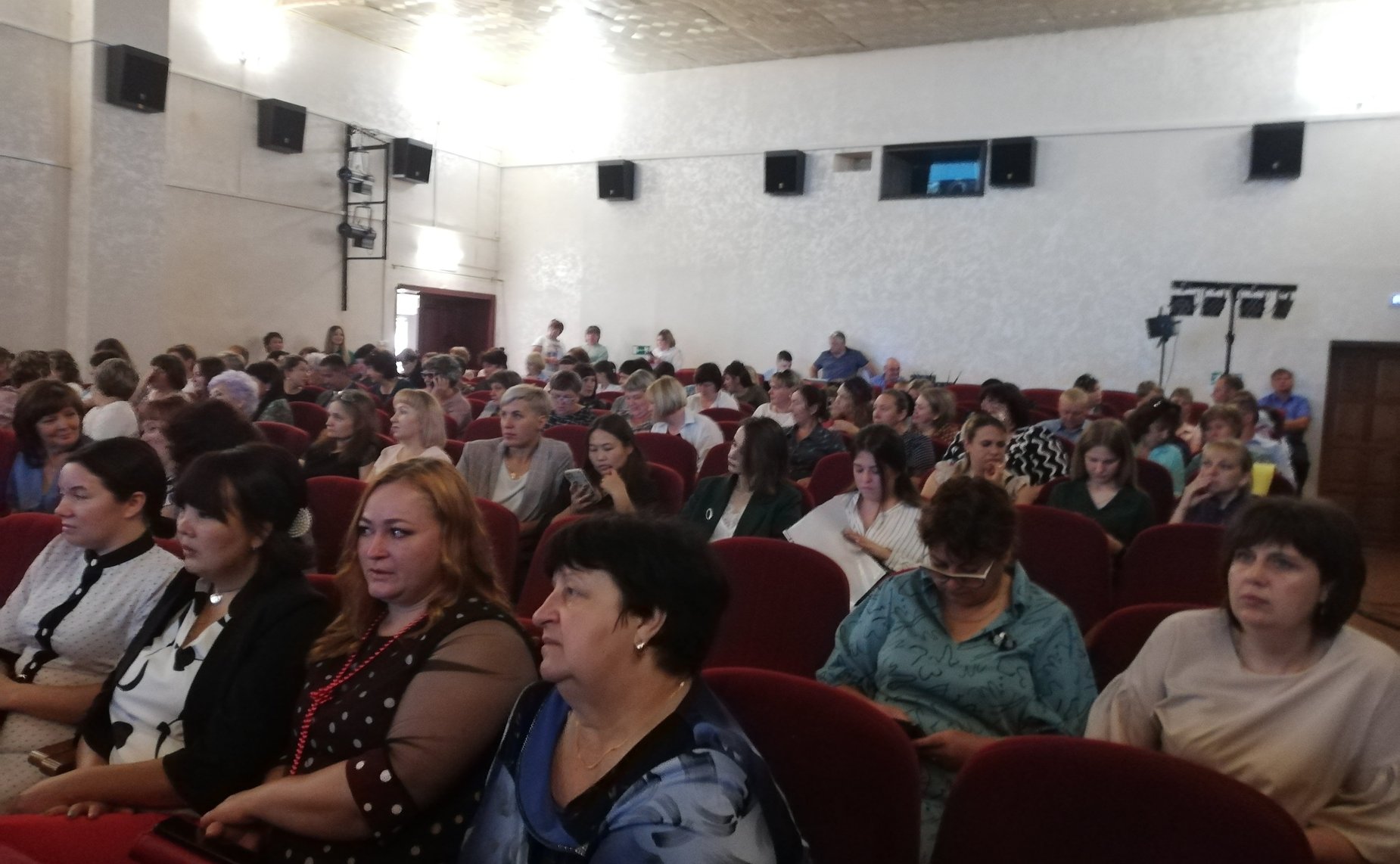 Татьяна Гигель приняла участие в августовском совещании педагогических работников Чойского района