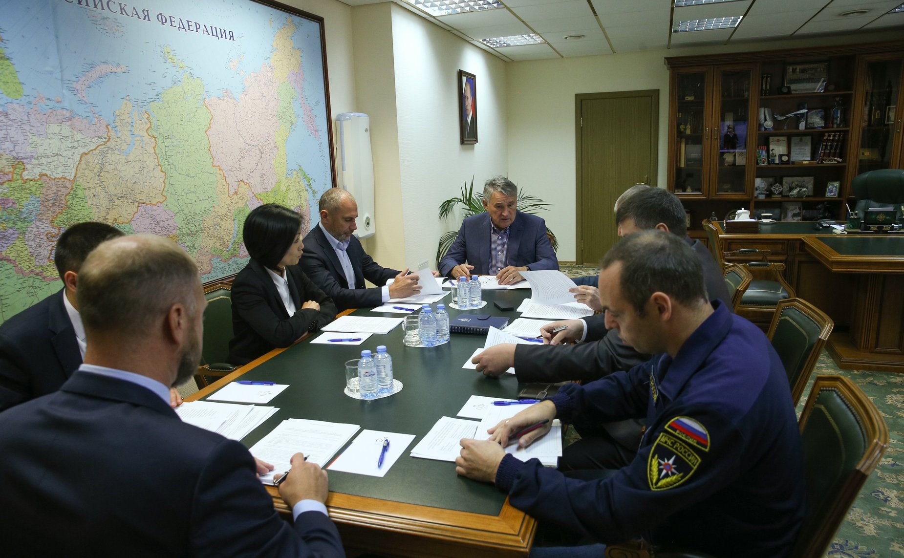 Заместитель Председателя СФ Юрий Воробьев провел совещание по дальнейшему развитию деревянного домостроения