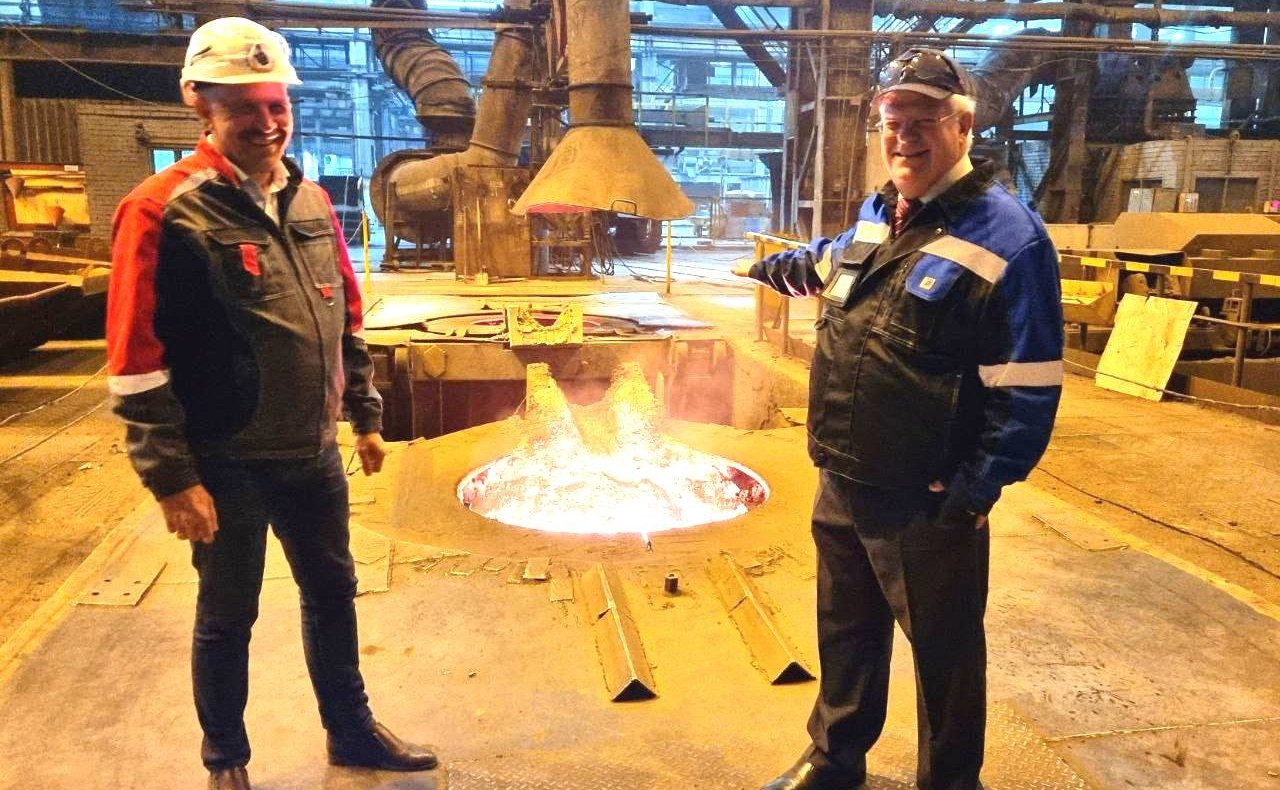 Владимир Чижов в рамках региональной недели посетил литейный завод «Петрозаводскмаш»