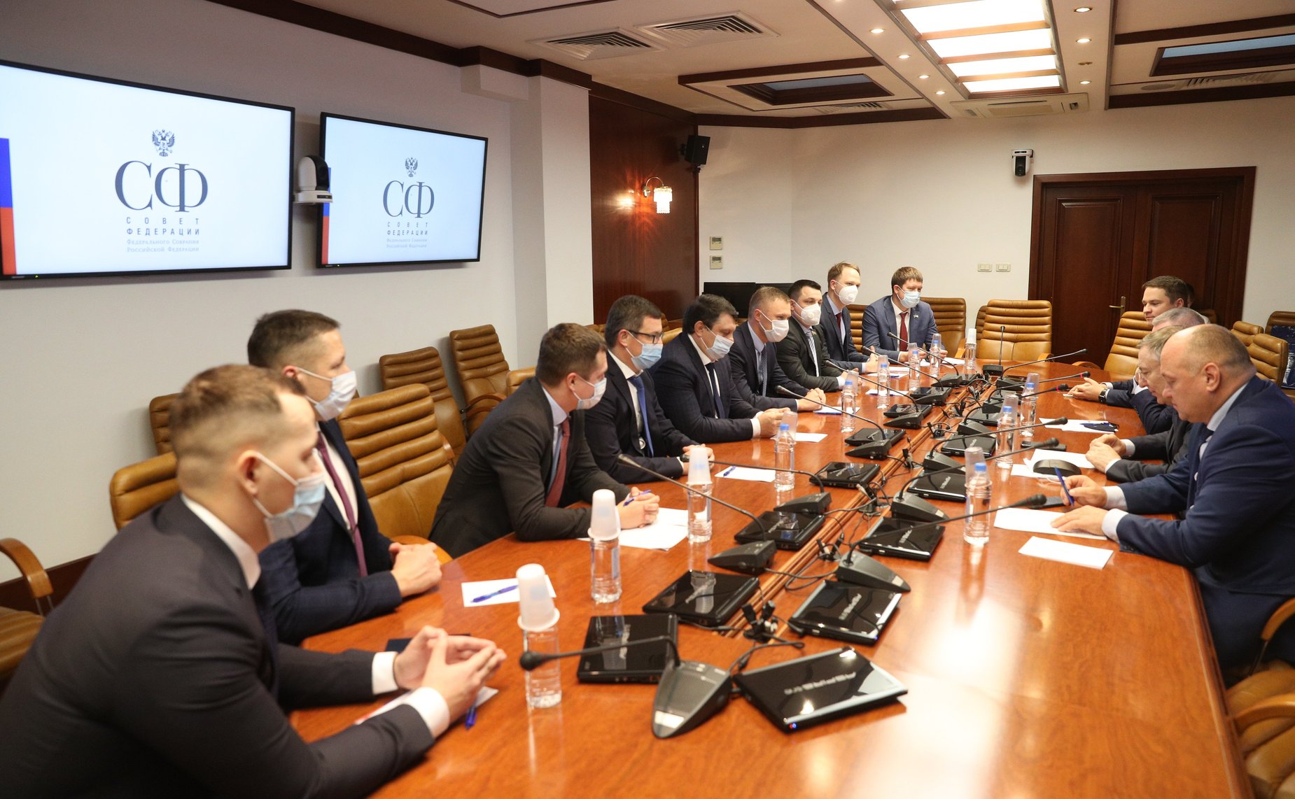Встреча молодых законодателей Краснодарского края с сенаторами РФ