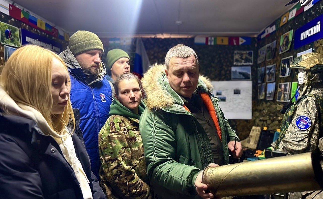 Игорь Кастюкевич открыл в Курской области музей современной истории волонтерства «Рубеж»