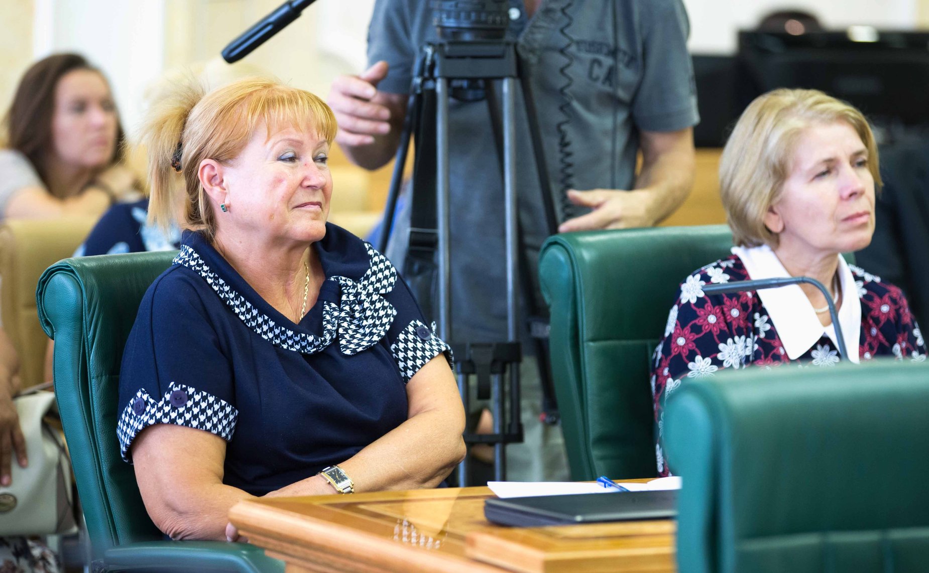 Встреча В Матвиенко с группой российских учителей, направляемых для работы в общеобразовательные учреждения Республики Таджикистан