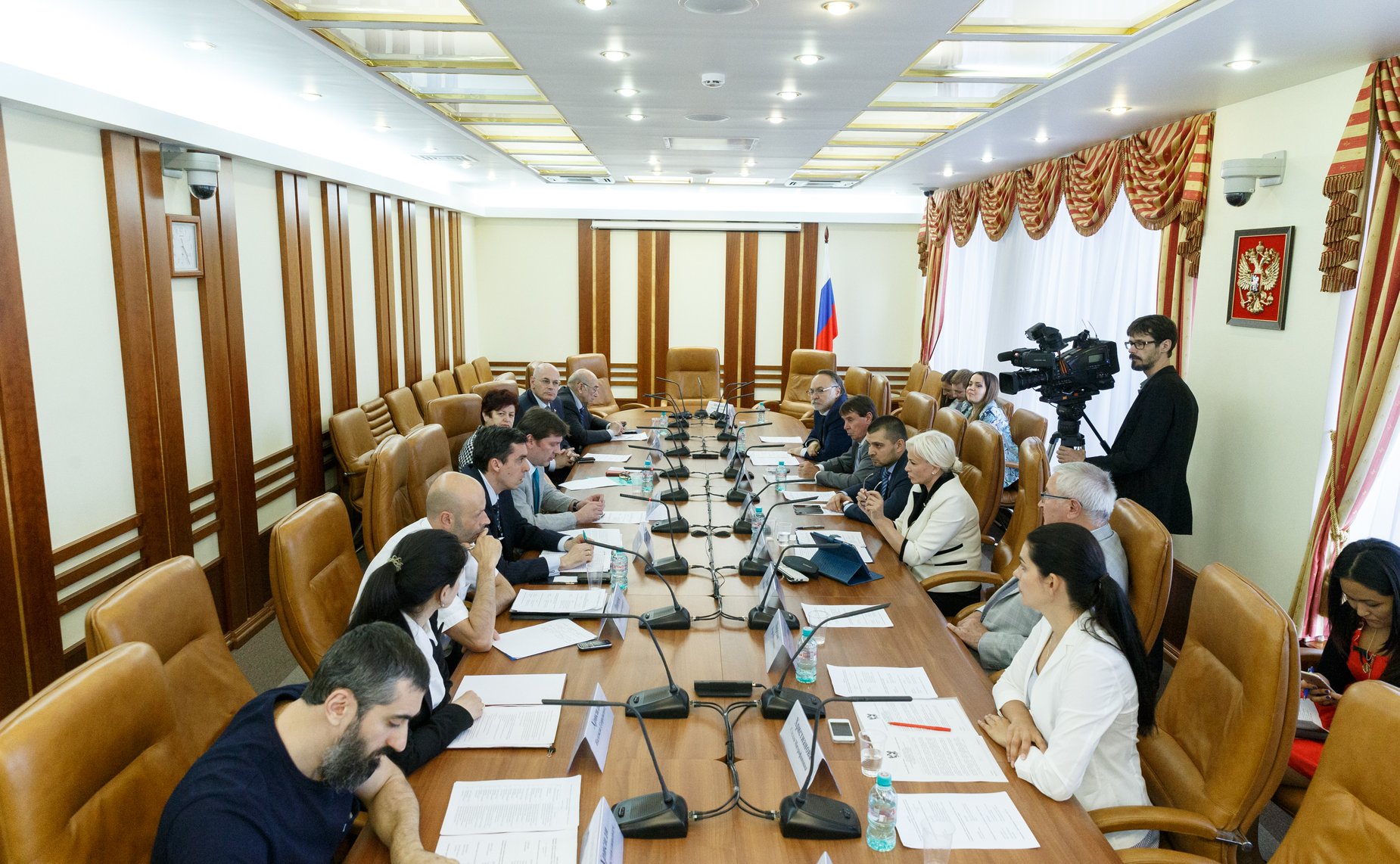 Заседание группы по сотрудничеству Совета Федерации с Парламентом Греции