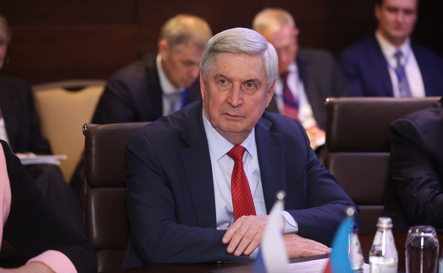 Встреча Председателя Совета МПА СНГ, Председателя СФ Валентины Матвиенко с Председателем Милли Меджлиса Азербайджанской Республики Сахибой Гафаровой