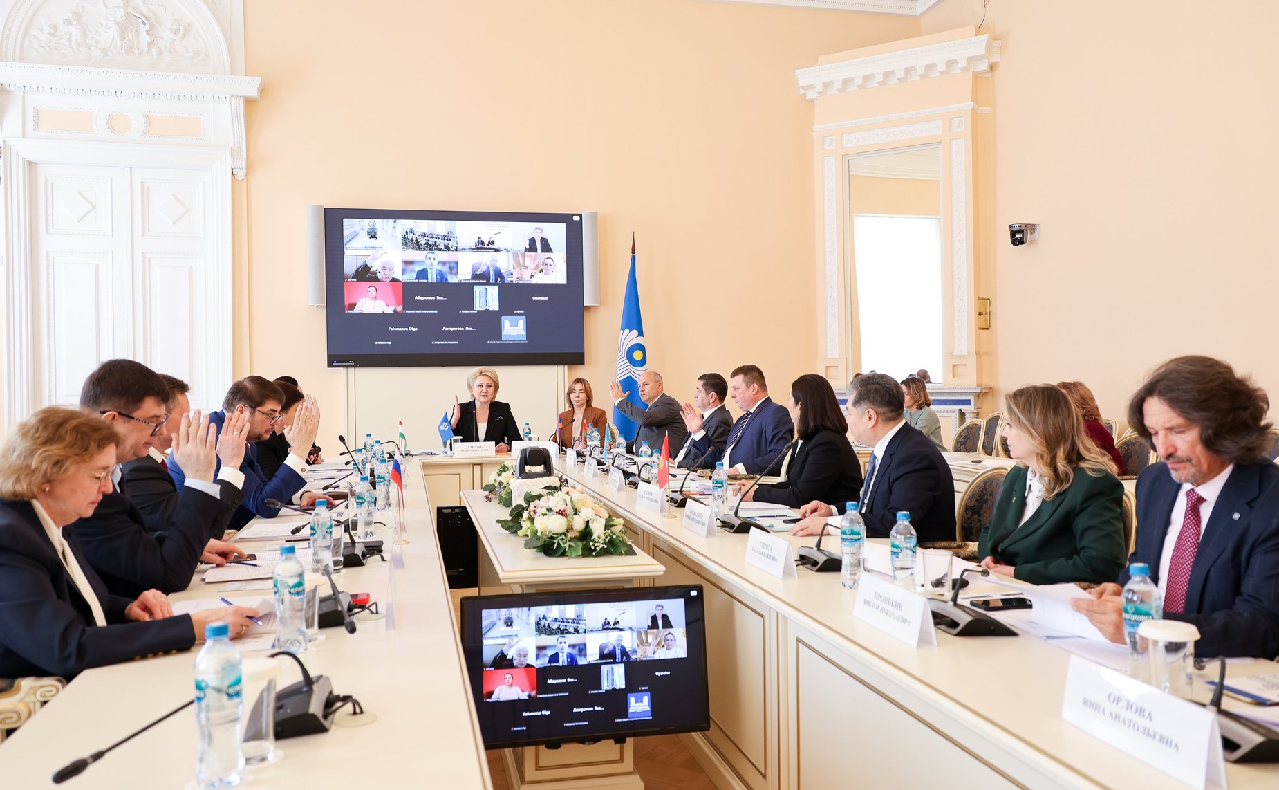 Сенаторы приняли участие в заседании Постоянной комиссии МПА СНГ по науке и образованию