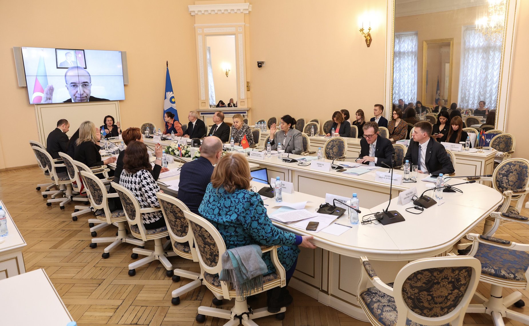 Заседание постоянной комиссии МПА СНГ по социальной политике и правам человека