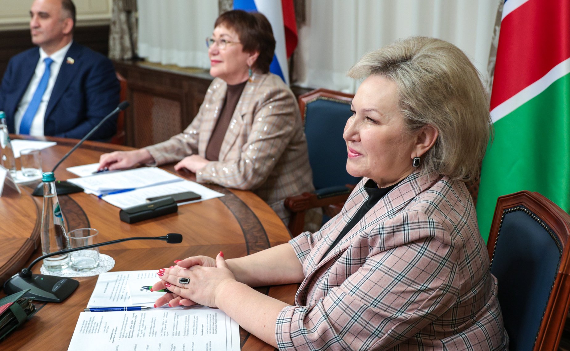 Совместное заседание групп по сотрудничеству Совета Федерации Федерального Собрания Российской Федерации и Национального совета Республики Намибии