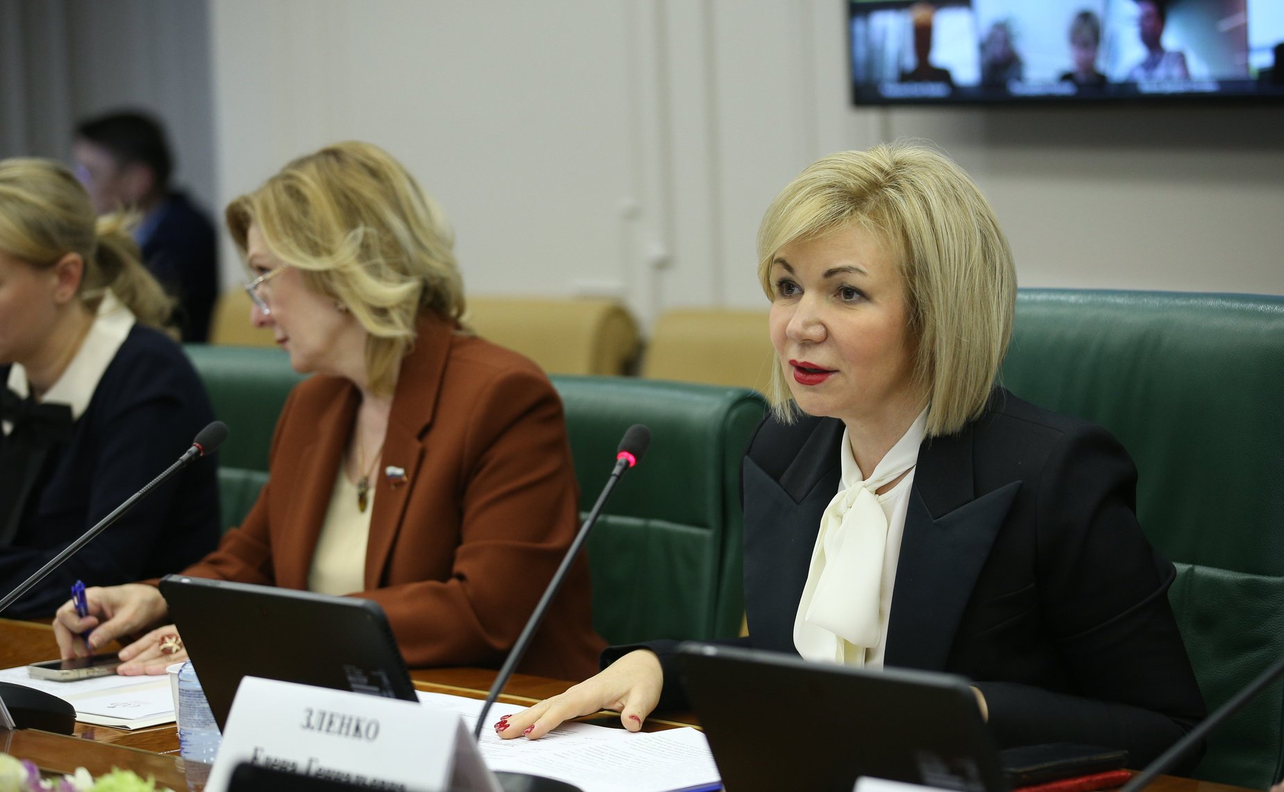 Совещание рабочей группы по подготовке и проведению встречи Председателя Совета Федерации с тружениками социальной сферы села