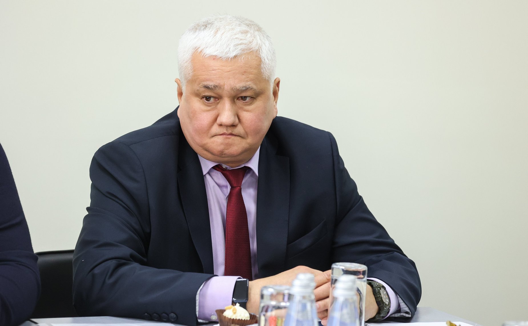 В Биробиджане Андрей Турчак вместе с руководителем управления по работе с регионами фонда «Защитники Отечества», матерью Героя России Марией Костюк встретились с участниками спецоперации