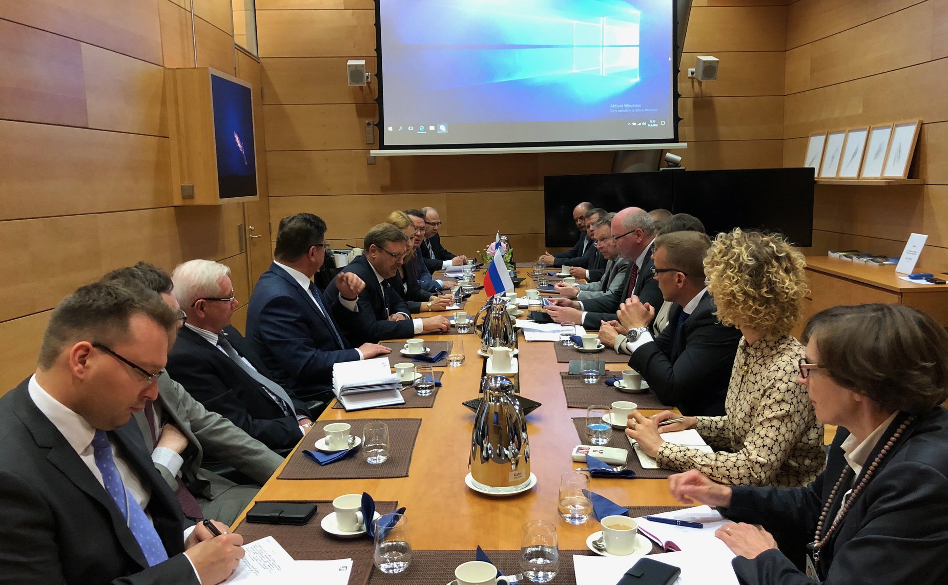 Визит делегации СФ в Финляндскую Республику