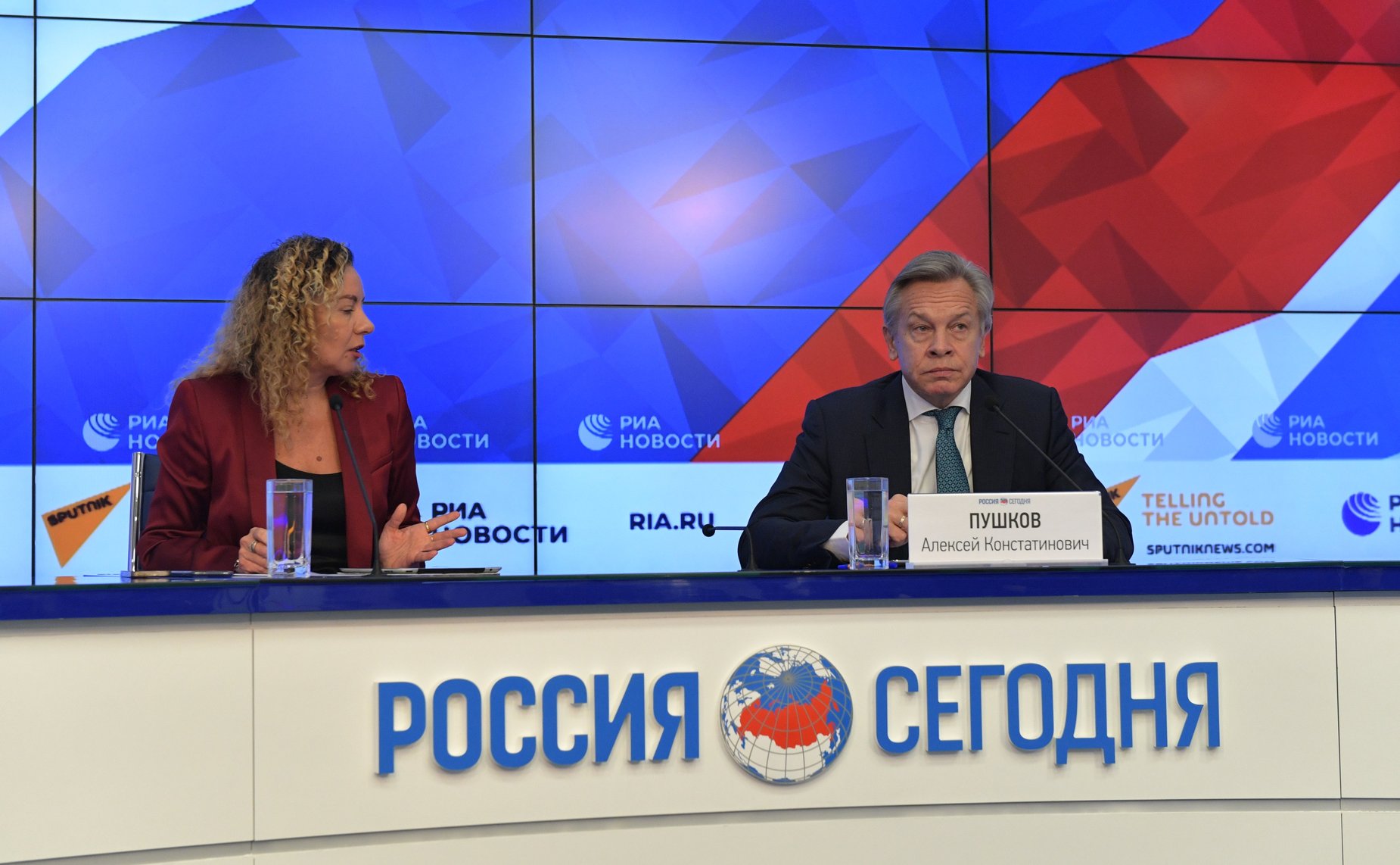 Алексей Пушков принял участие в пресс-конференции, посвященной итогам встречи в «нормандском формате» с участием лидеров России, Германии, Франции и Украины