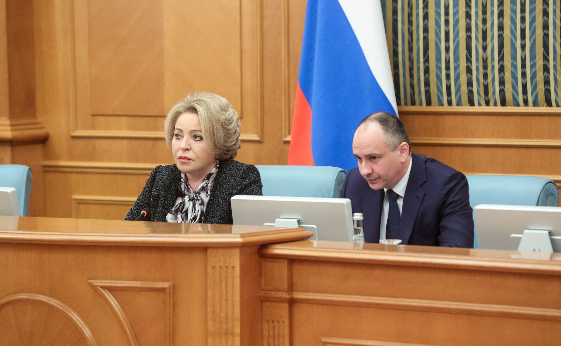 Председатель Совета Федерации Валентина Матвиенко выступила в Счетной палате (СП) РФ