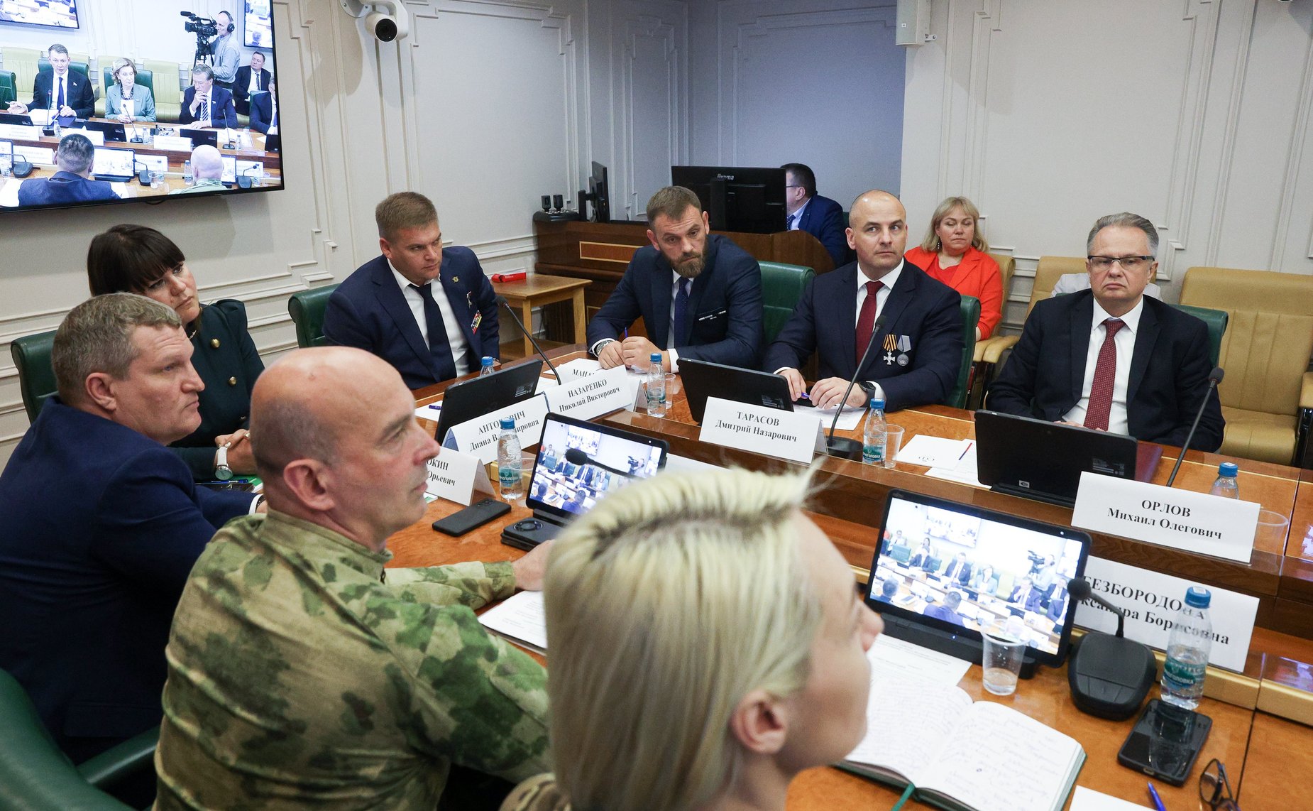 Встреча сенаторов Российской Федерации с участниками специальной военной операции — сельхозтоваропроизводителями