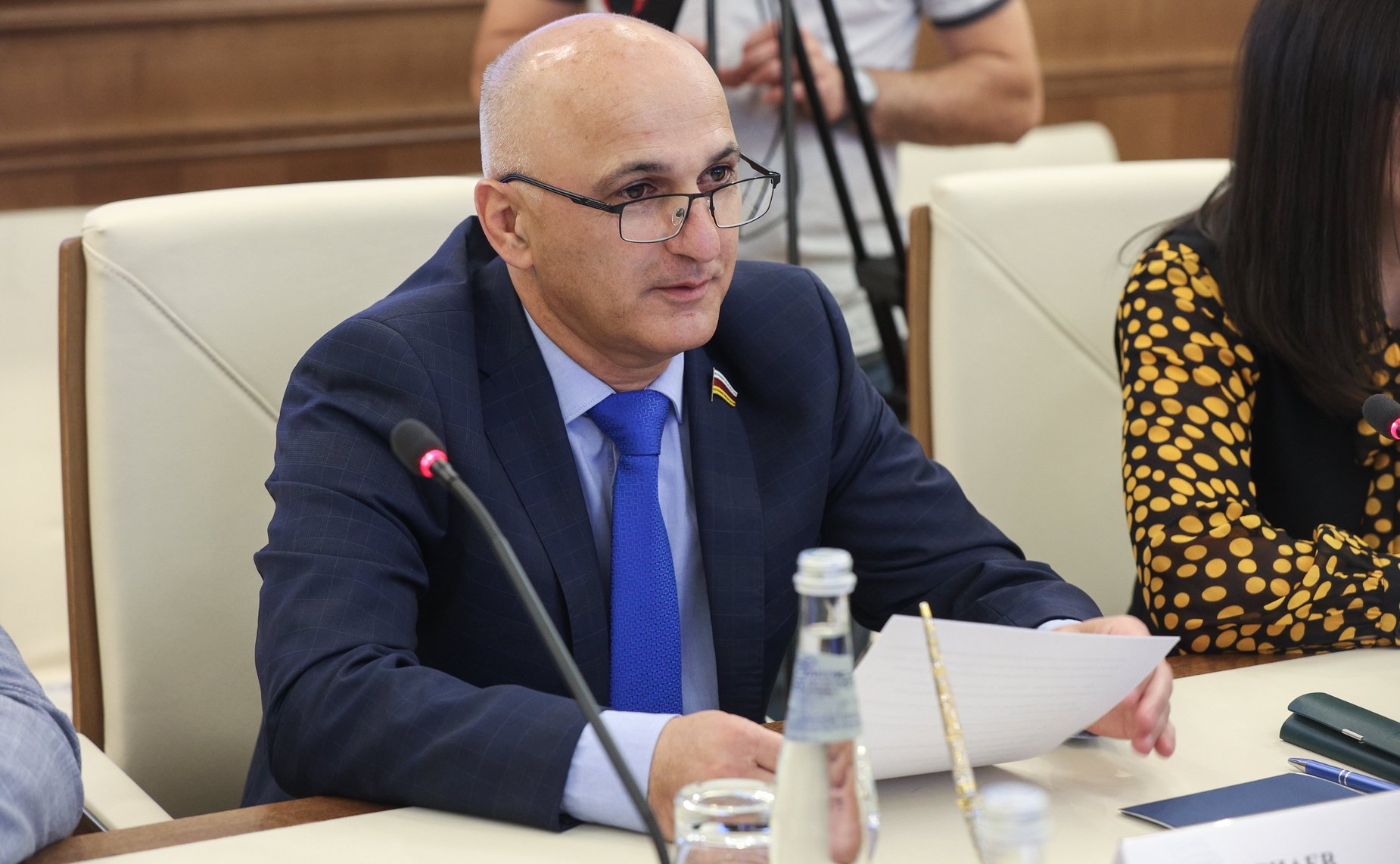 Заседание Комиссии по сотрудничеству Совета Федерации и Парламента Республики Южная Осетия